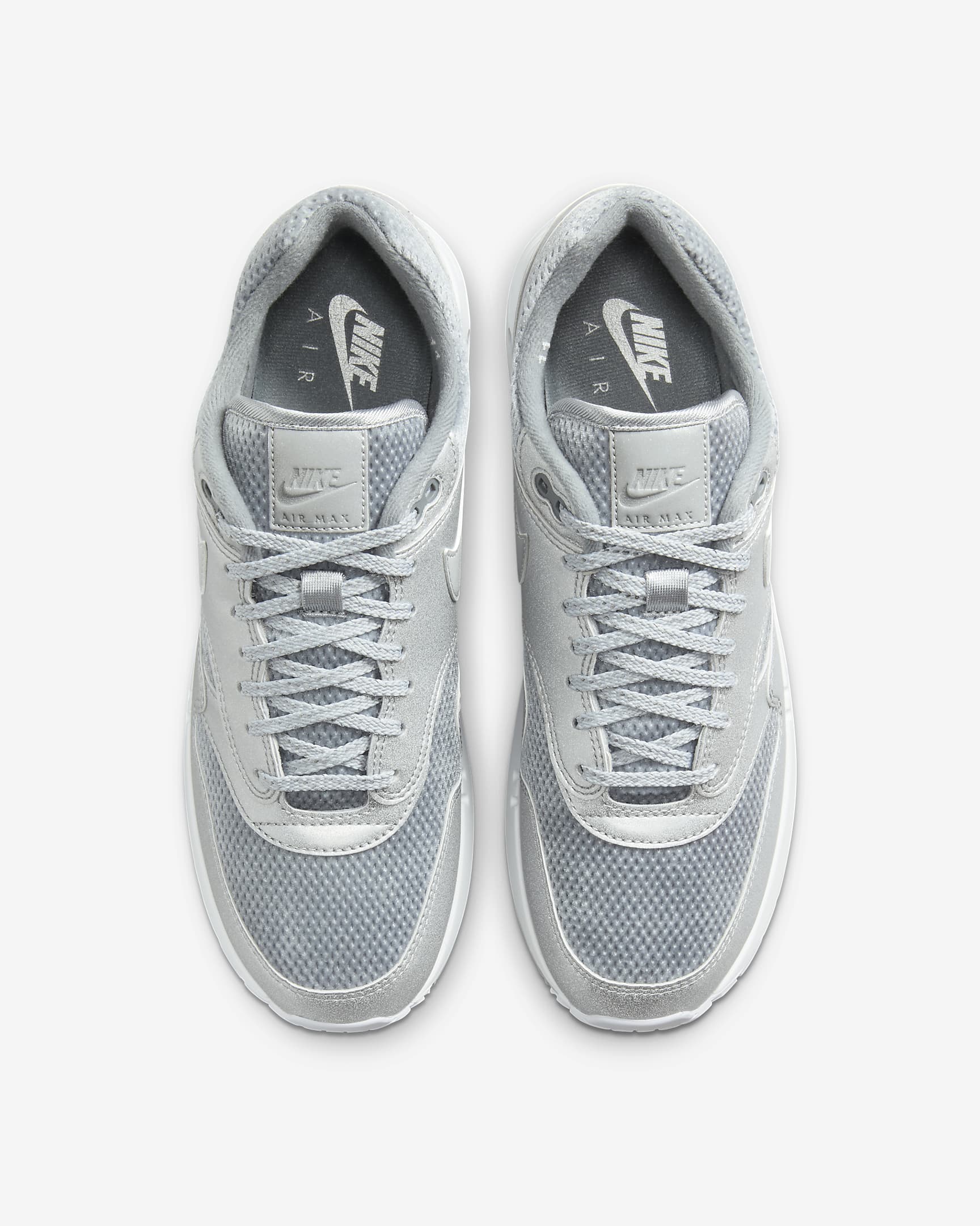 รองเท้าผู้ชาย Nike Air Max 1 '86 OG - Cool Grey/Light Smoke Grey/ขาว/Metallic Silver