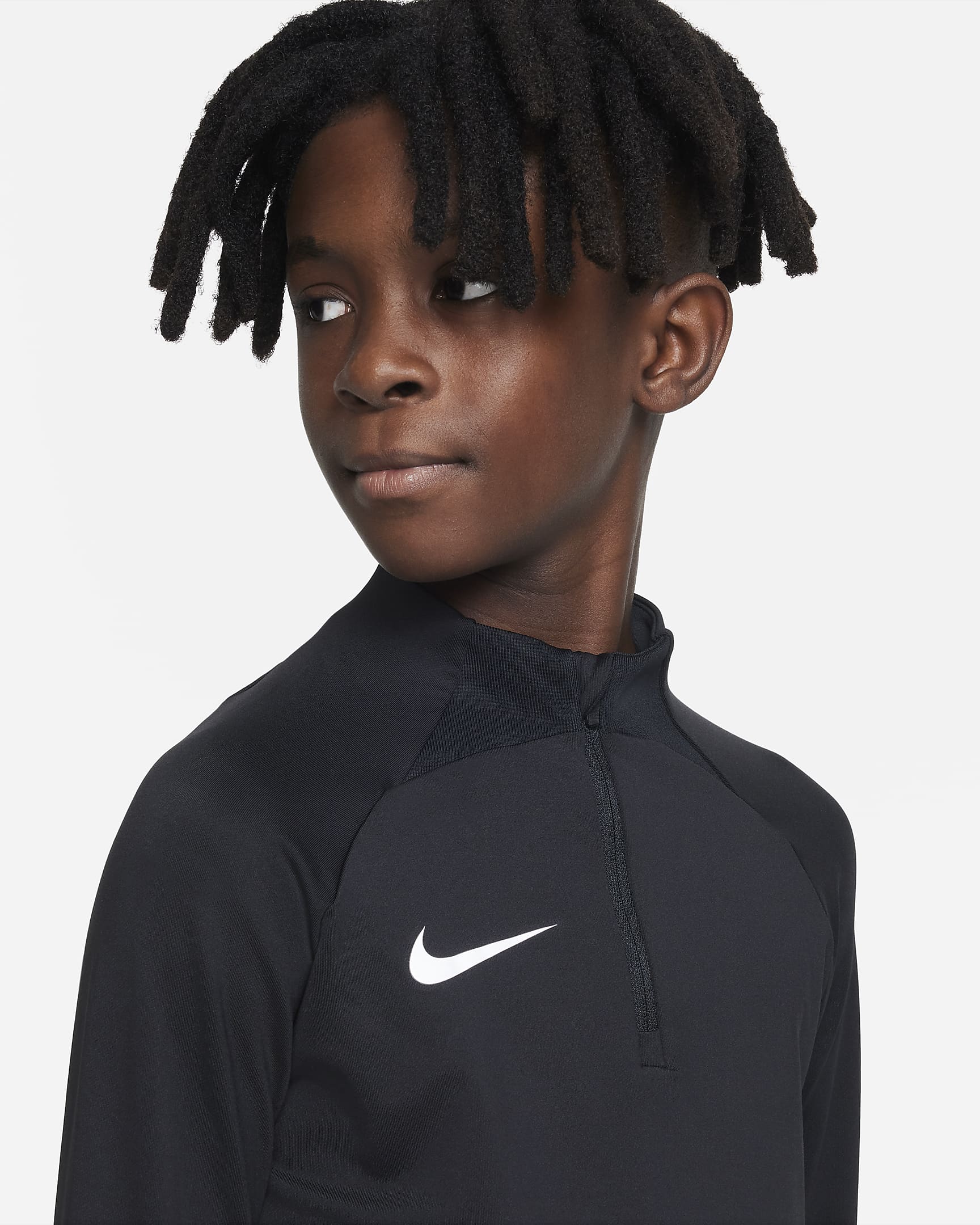 Nike Dri-FIT Strike Older Kids' Football Drill Top. Nike IE