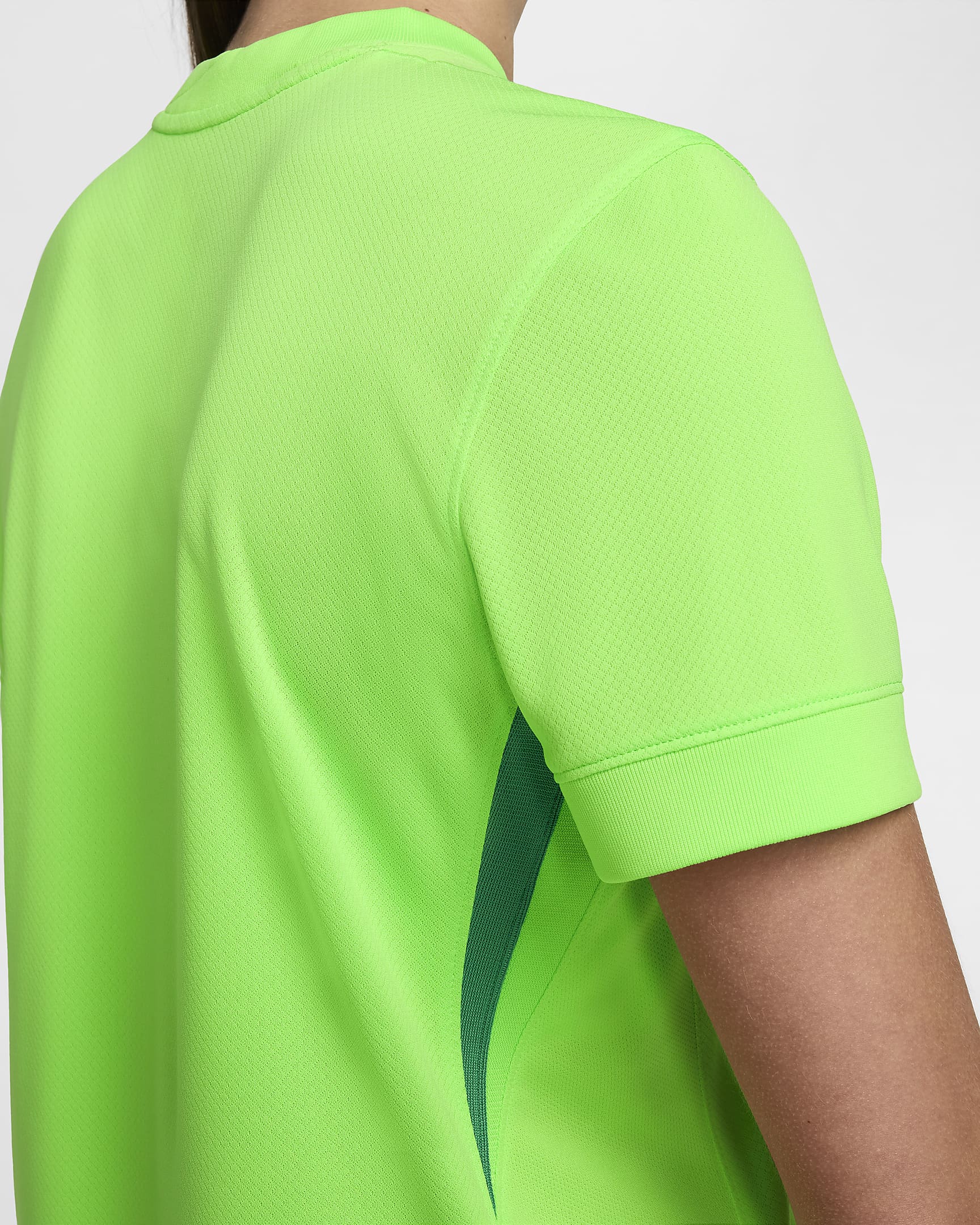 Primera equipación Stadium VfL Wolfsburgo 2024/25 Camiseta de fútbol de réplica Nike Dri-FIT - Mujer - Sub Lime/Lucky Green/Sub Lime