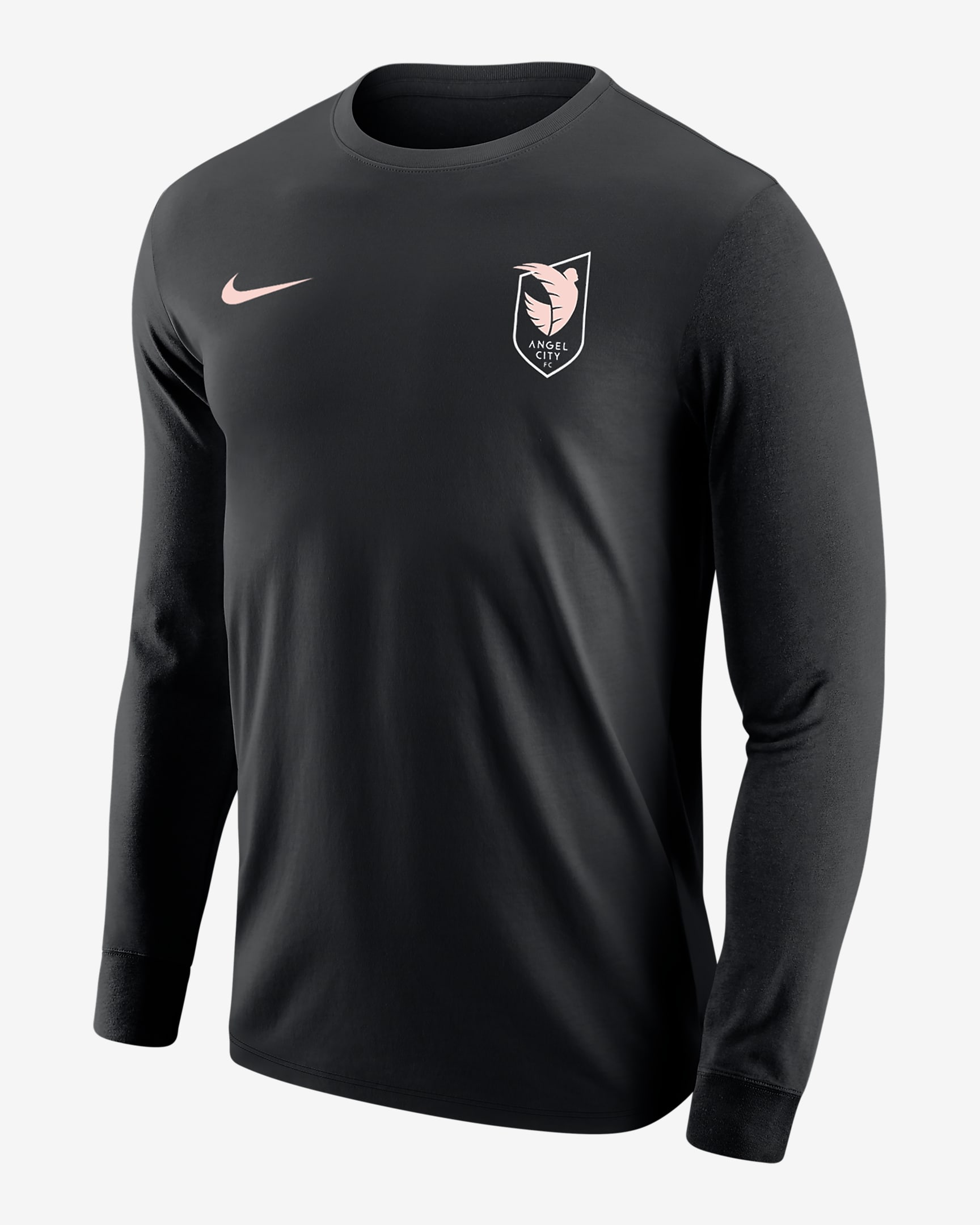 Angel City FC Men's Nike Soccer Long-Sleeve T-Shirt - Black