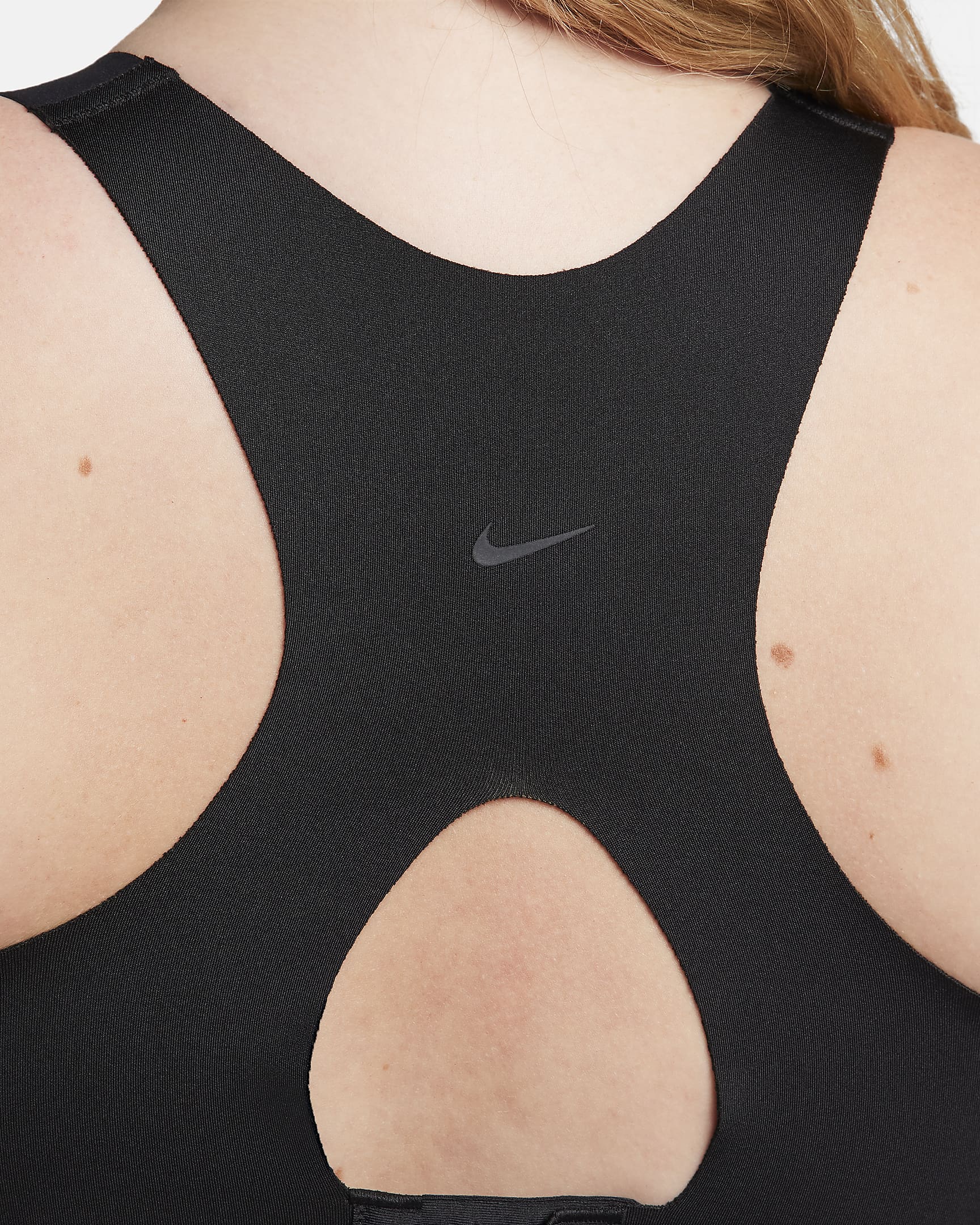 Nike Alpha Gepolsterter Sport-BH Mit Reiverschluss Vorne Und Starkem