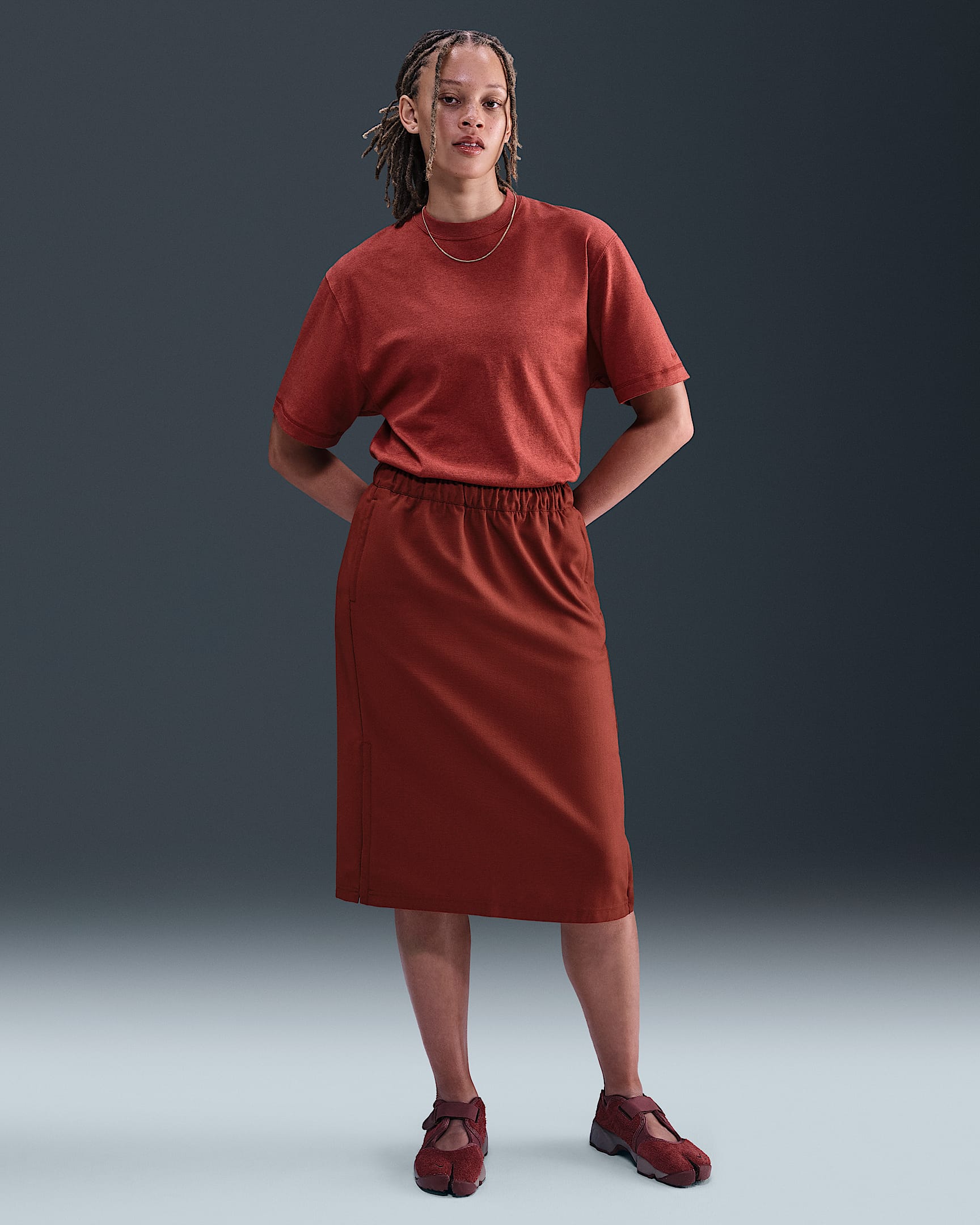 Nike Wool Classics Skirt - Mars Stone