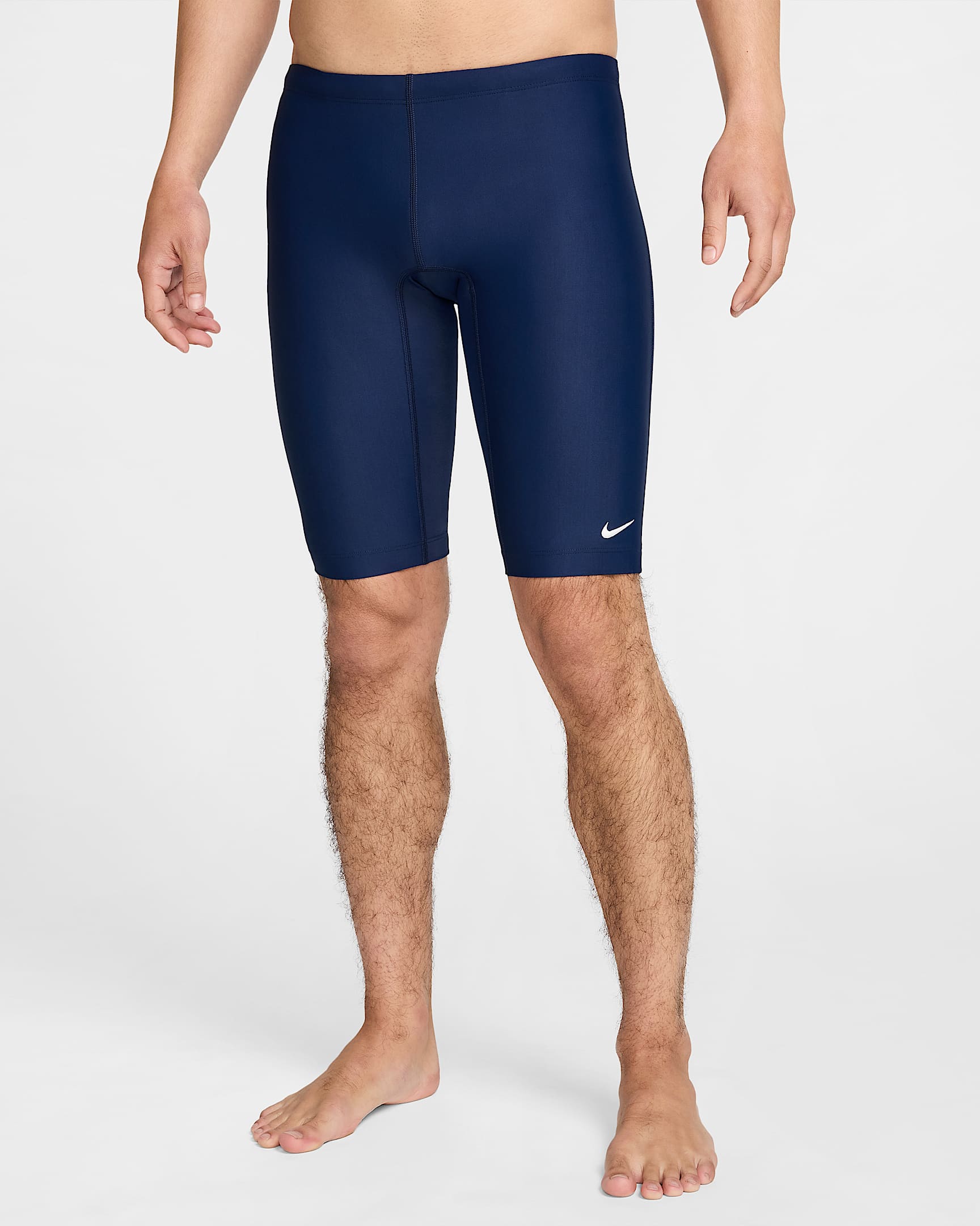 Nike Swim Solid Men's Jammer - Midnight Navy/White