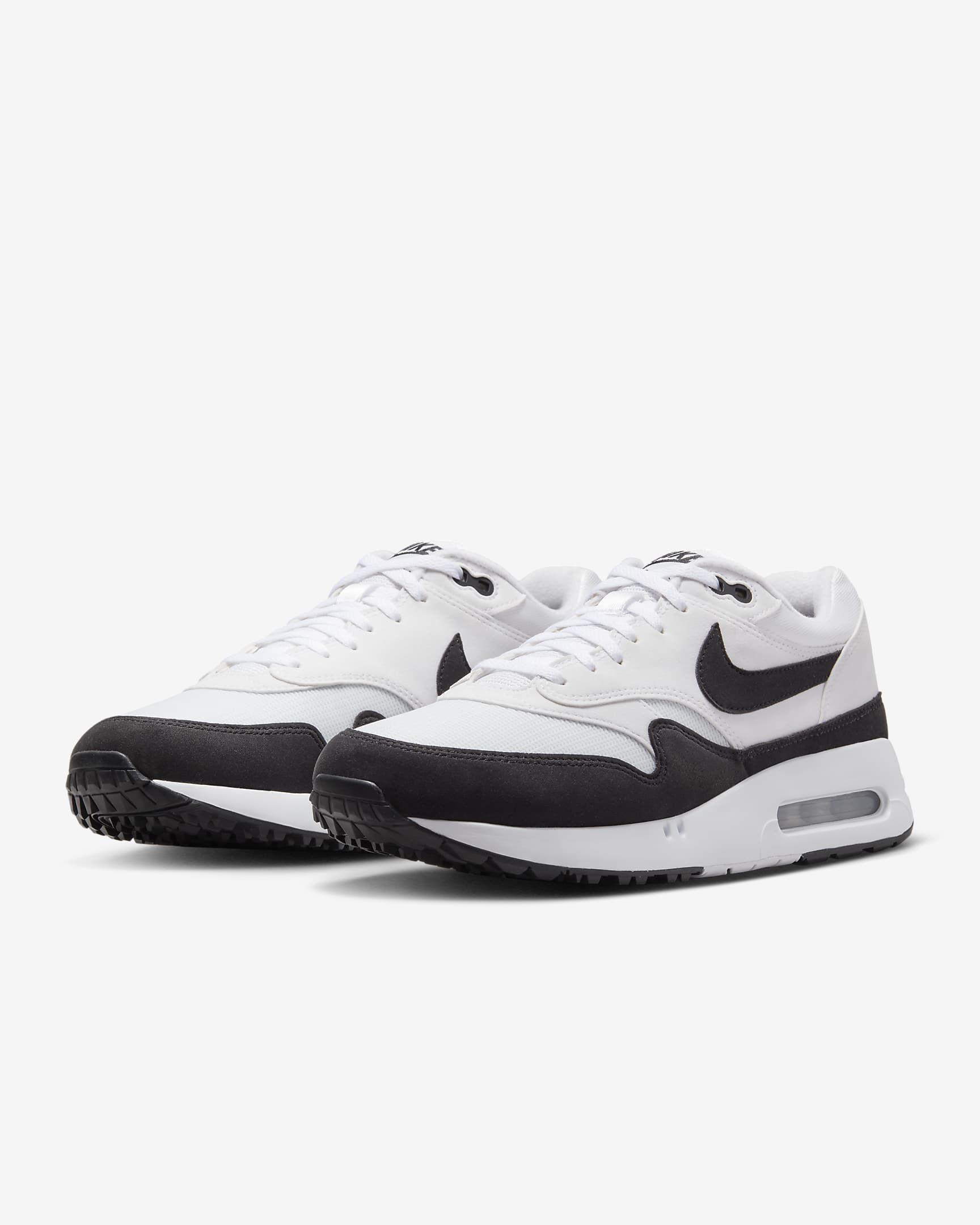 Chaussure de golf Nike Air Max 1 '86 OG G pour homme - Blanc/Noir