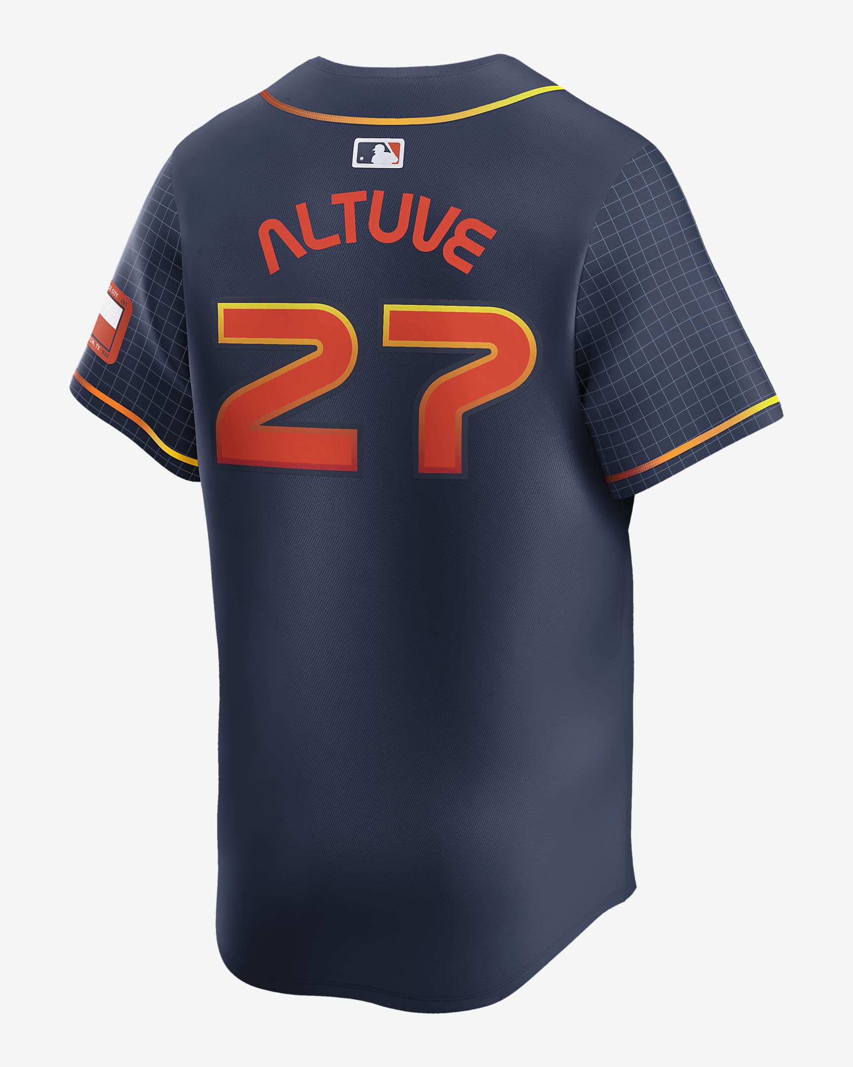 José Altuve Houston Astros City Connect Men's Nike Dri-FIT ADV MLB Limited Jersey - Navy