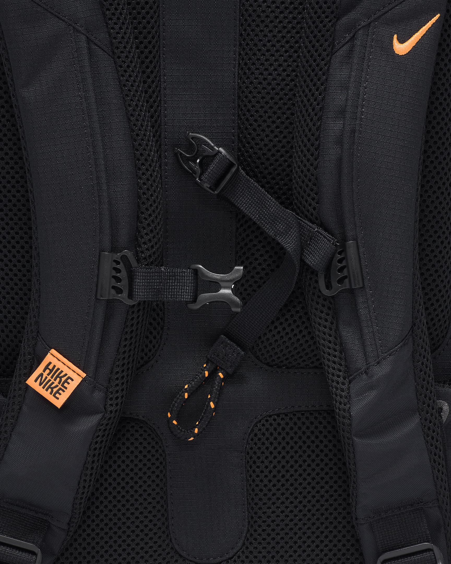 Nike Hike Backpack (27L) - Black/Anthracite/Total Orange