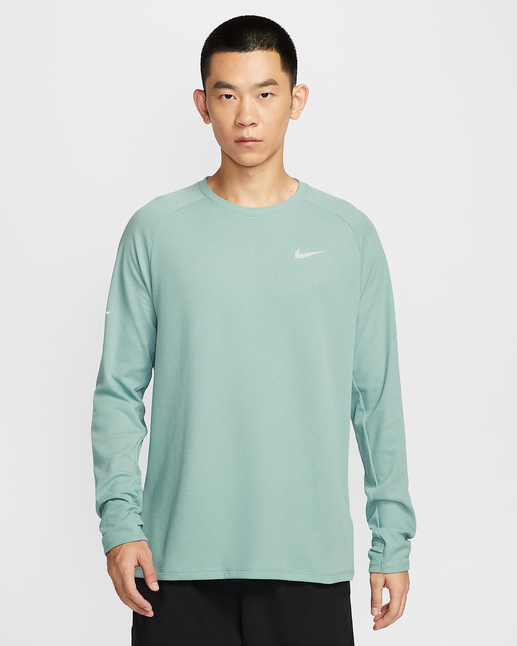 Nike Stride Men's Dri-FIT Running Waffle Crew - Cannon