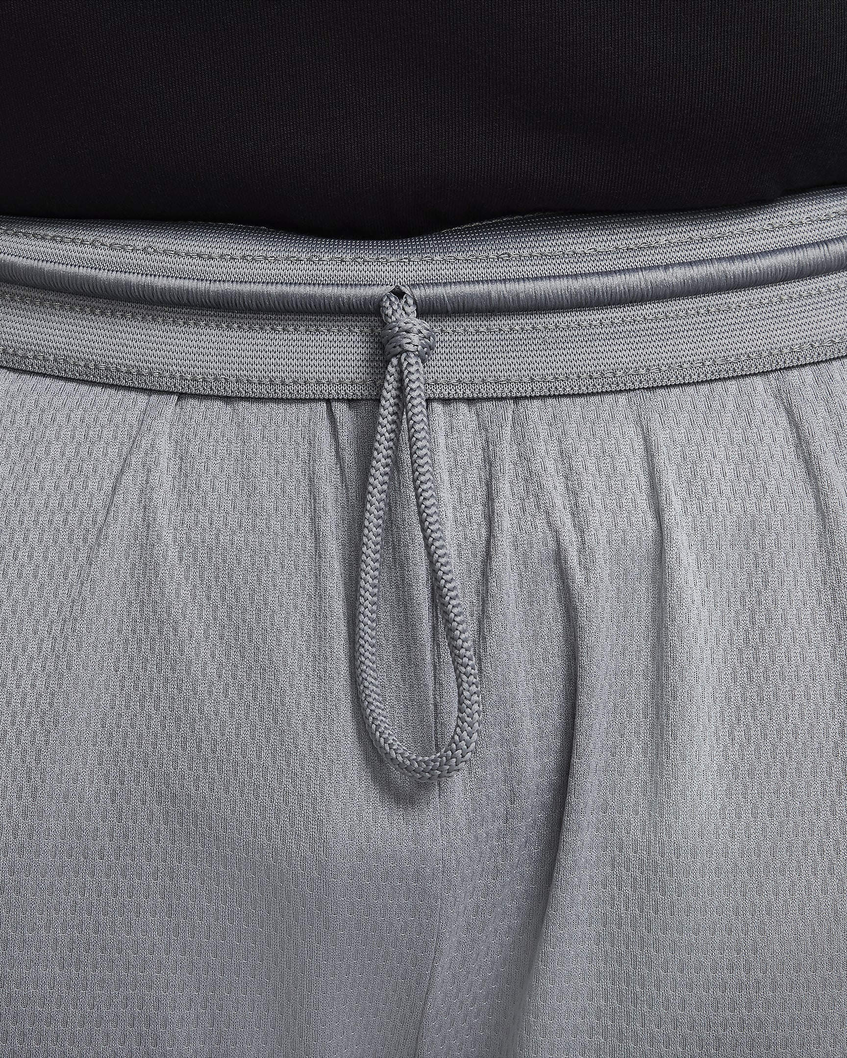 Nike Icon Dri-FIT basketbalshorts voor heren (28 cm) - Cool Grey/Cool Grey/Zwart