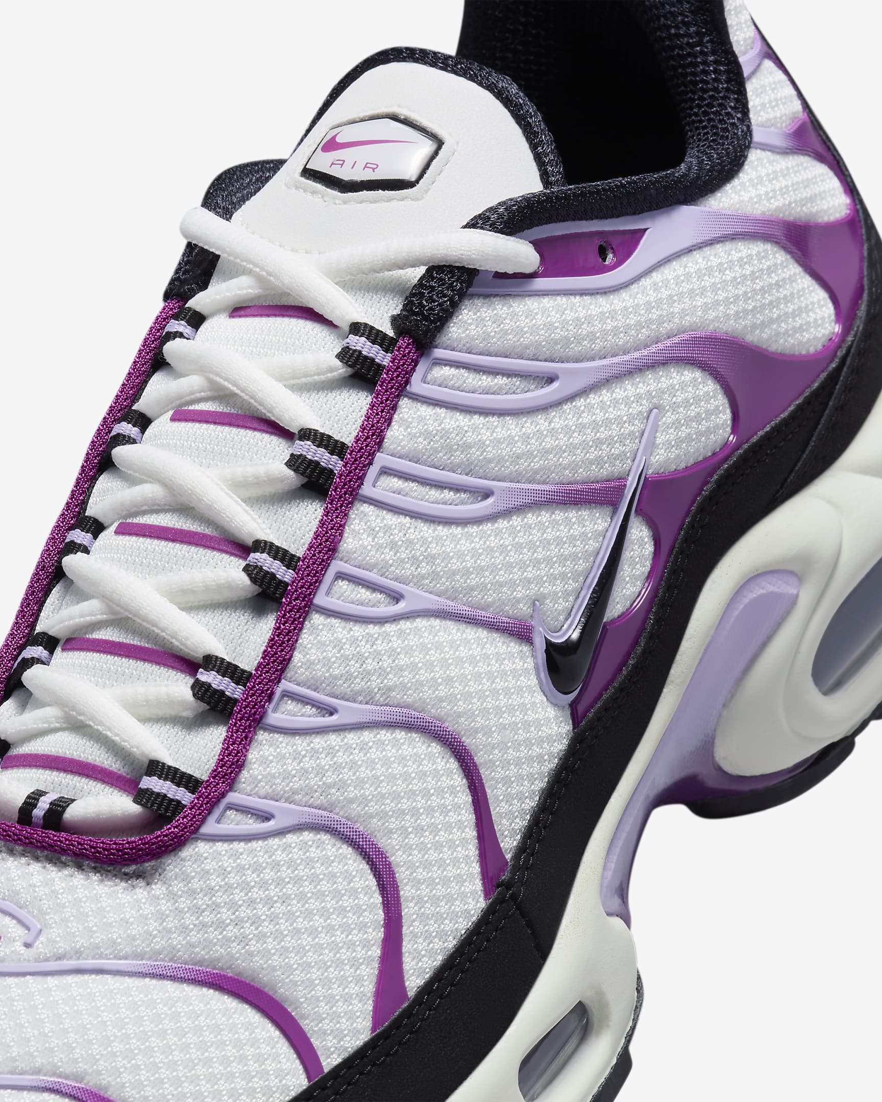 Nike Air Max Plus Men's Shoes - White/Viotech/Lilac Bloom/Black