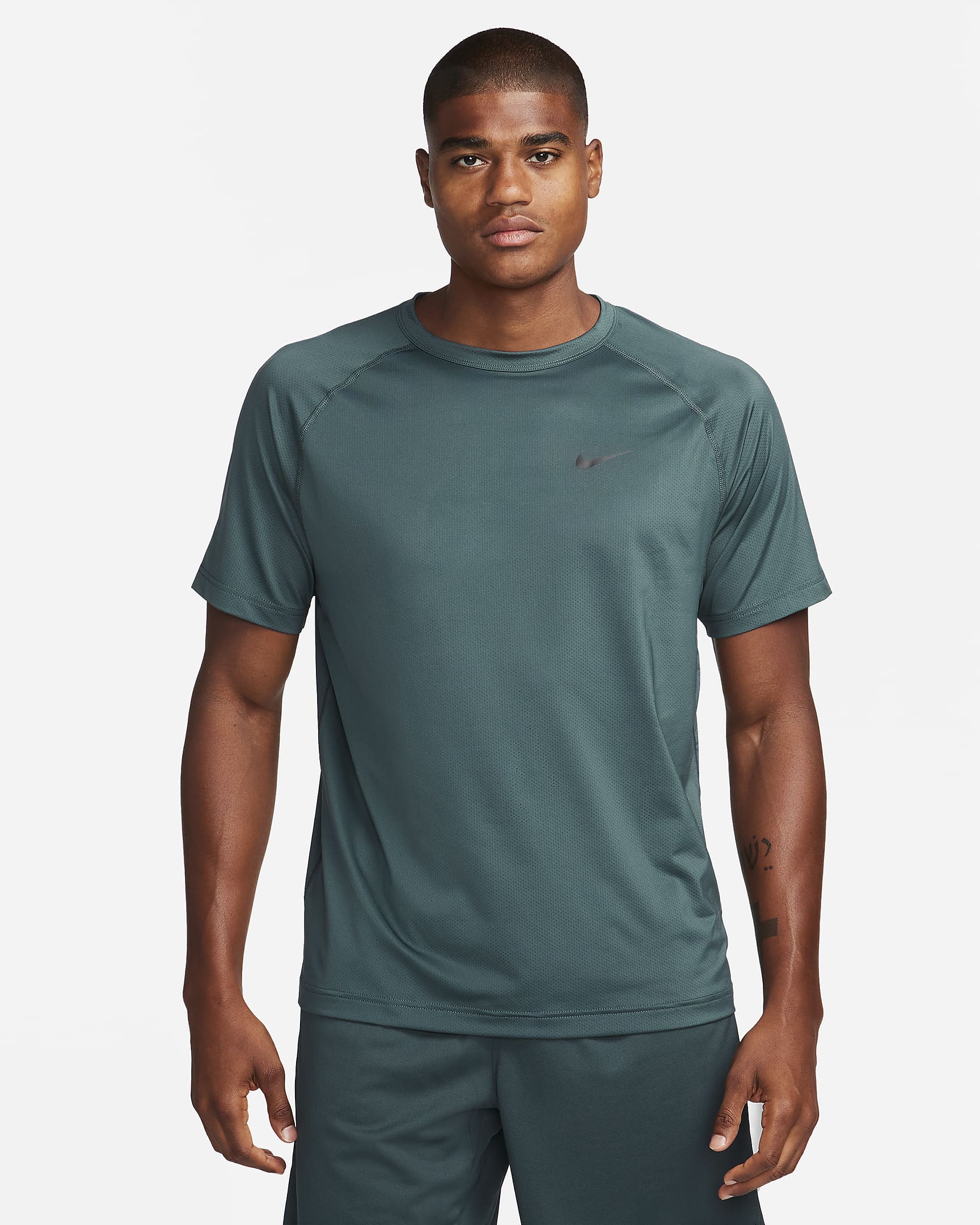 Nike Ready Men's Dri-Fit Short-Sleeve Fitness Top