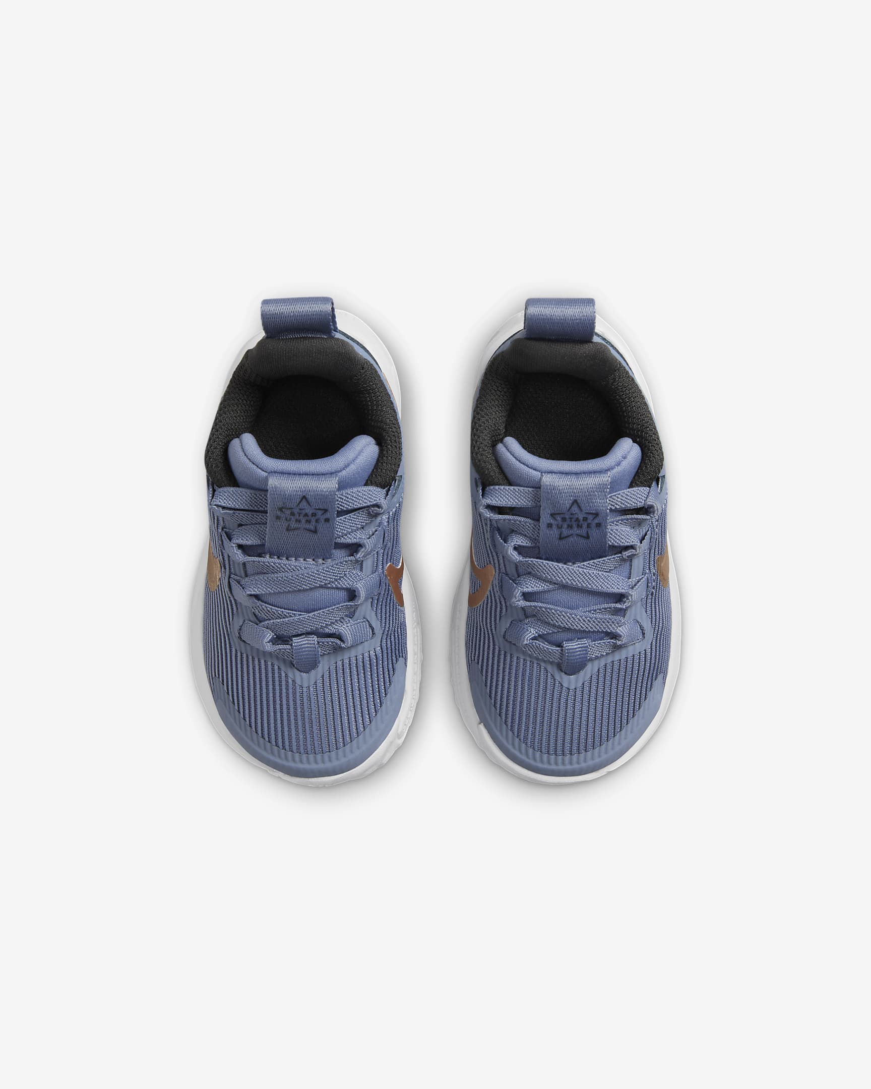 Nike Star Runner 4 Baby/Toddler Shoes - Ashen Slate/Armoury Navy/Pure Platinum/Metallic Red Bronze