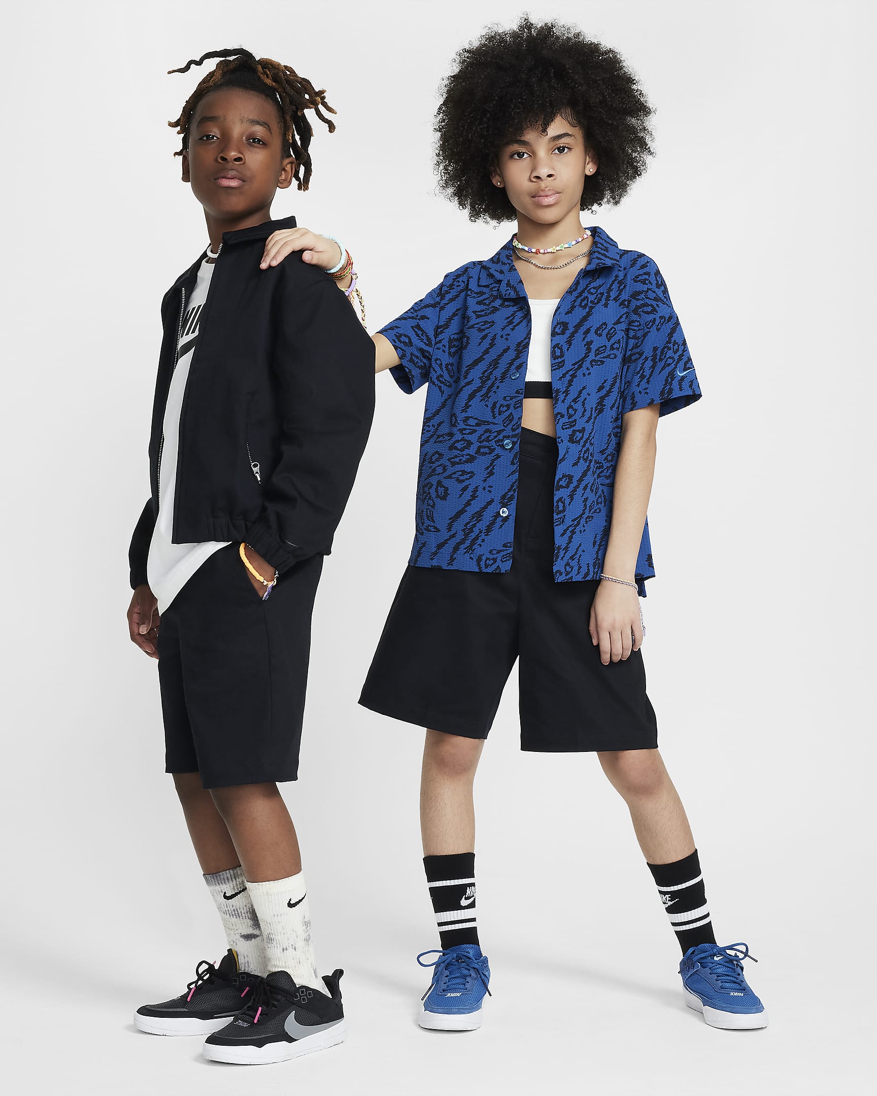 Nike SB Older Kids' Chino Skate Shorts - Black/Anthracite