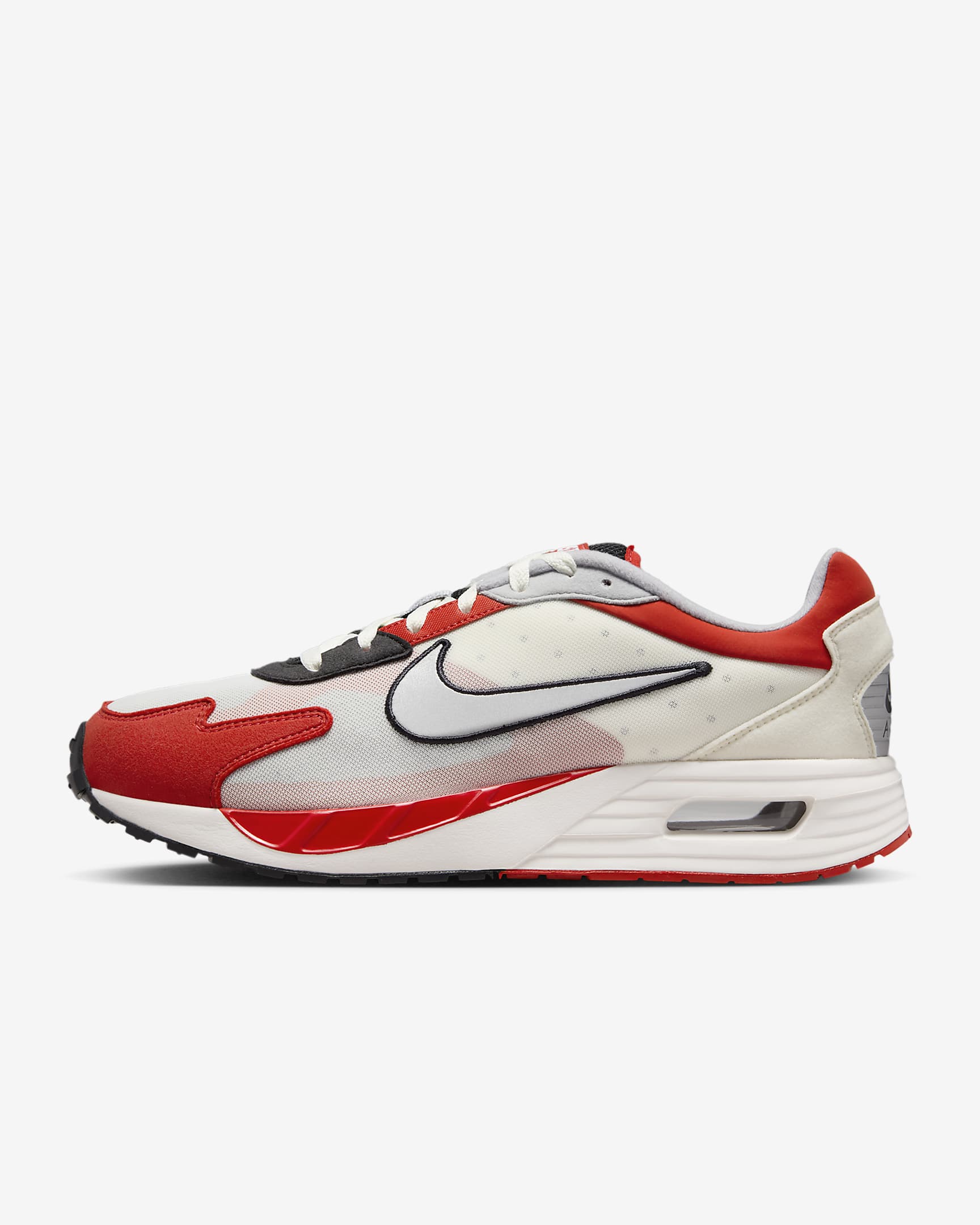 Ohio State Nike Air Max Solo Men's Shoes - Black/Phantom/University Red/Metallic Silver