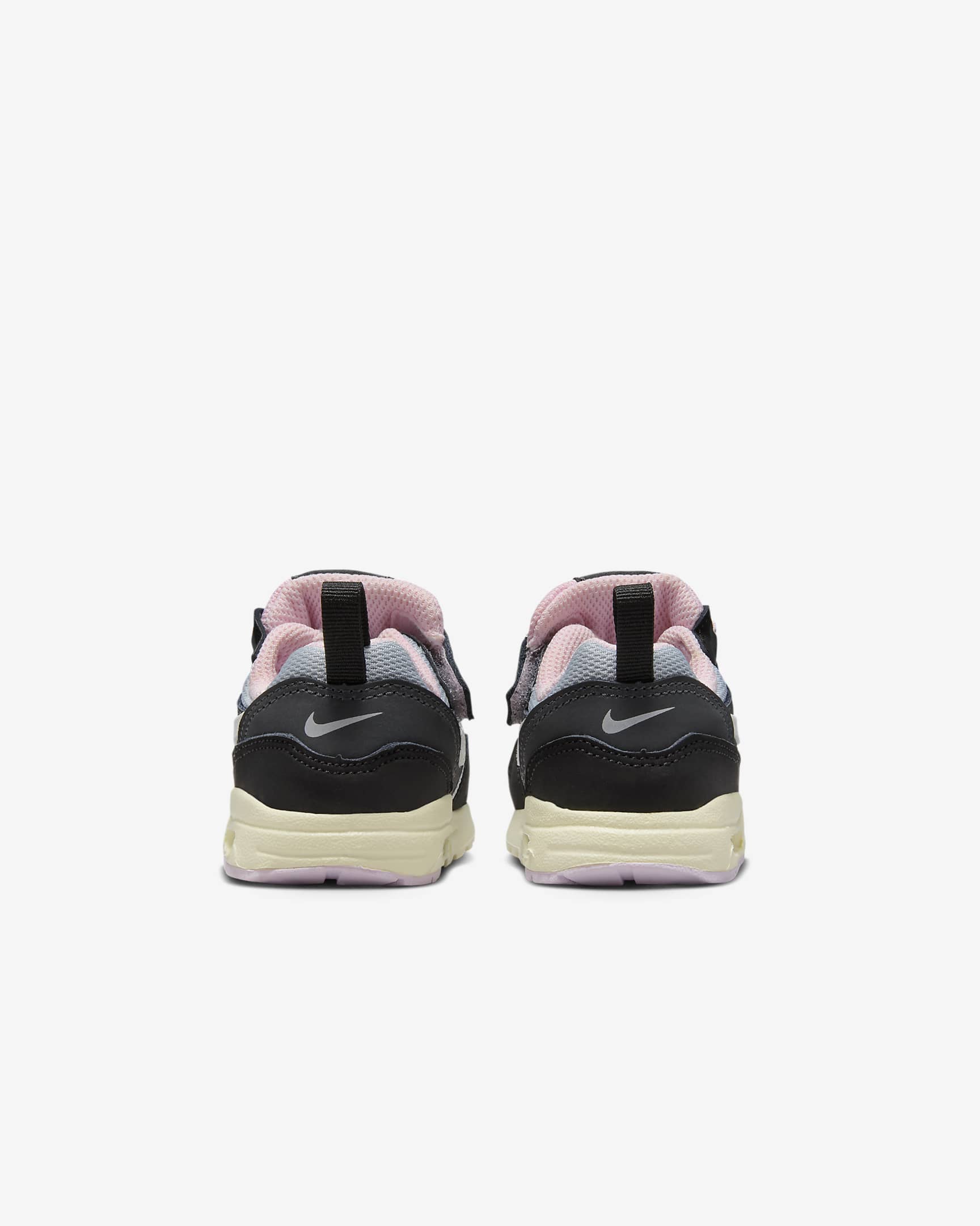 Air Max 1 EasyOn Baby/Toddler Shoes - Black/Anthracite/Pink Foam/Summit White