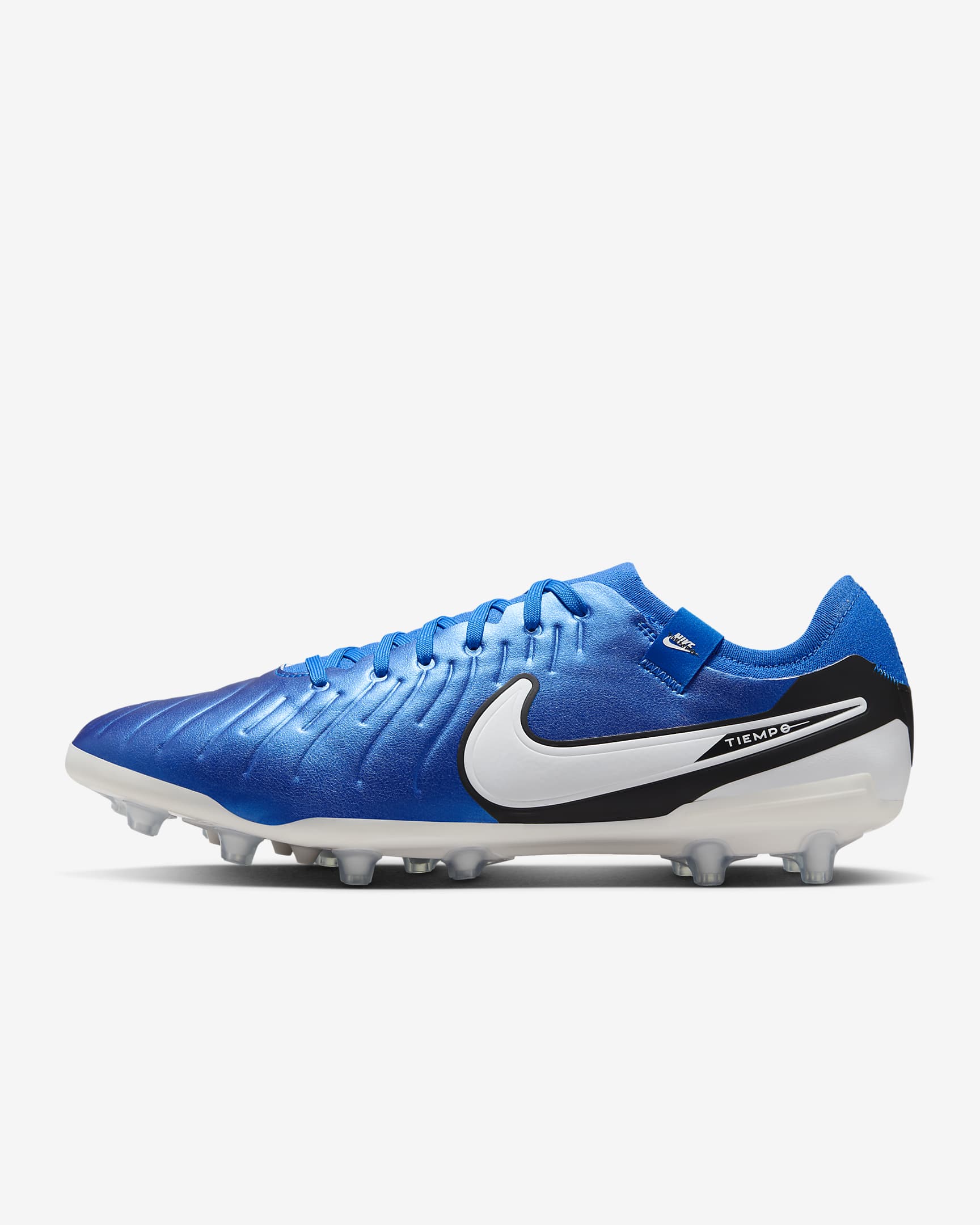 Chaussure de foot basse à crampons pour terrain synthétique Nike Tiempo Legend 10 Pro - Soar/Blanc