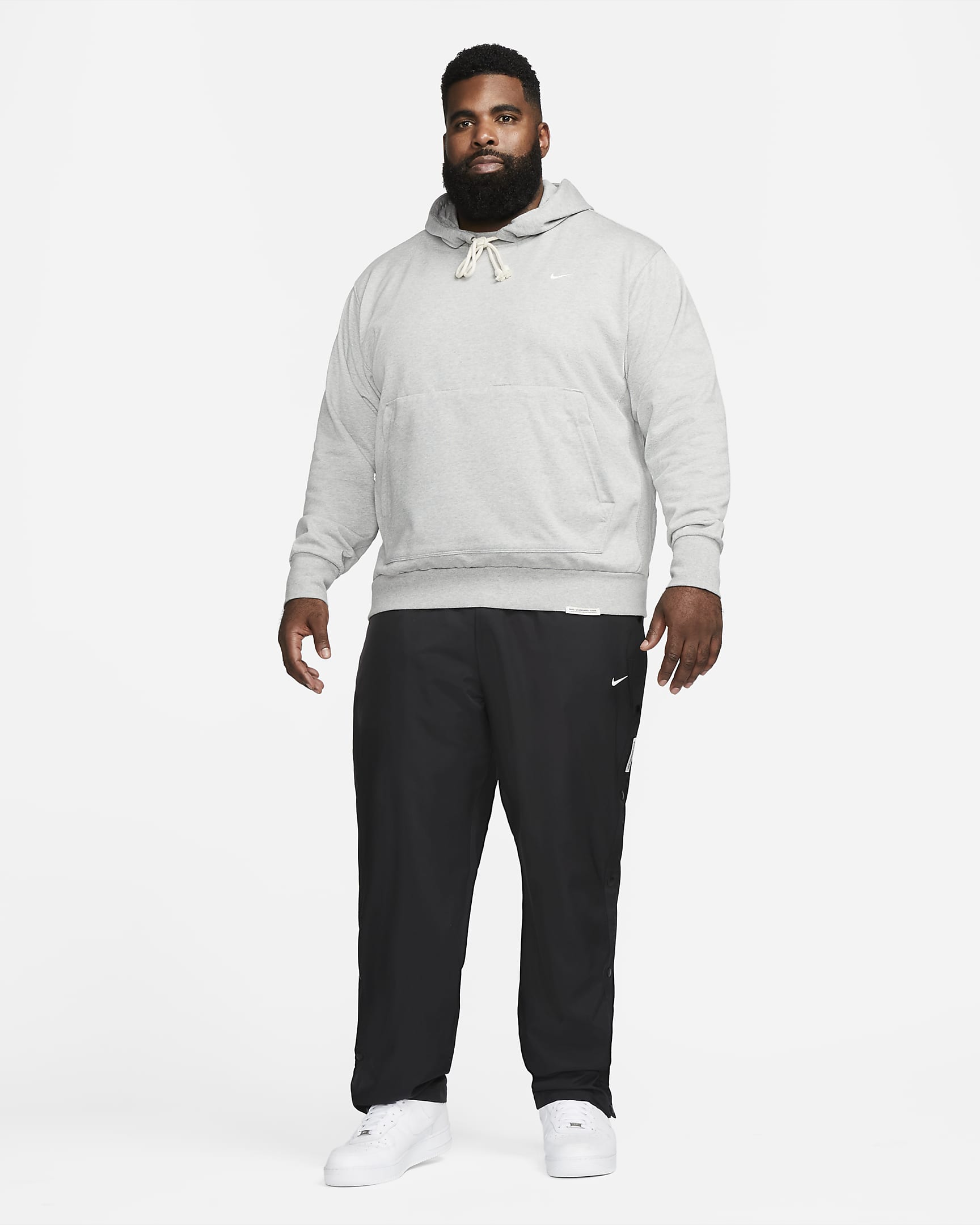 Nike Standard Issue Men's Dri-FIT Pullover Basketball Hoodie. Nike HR