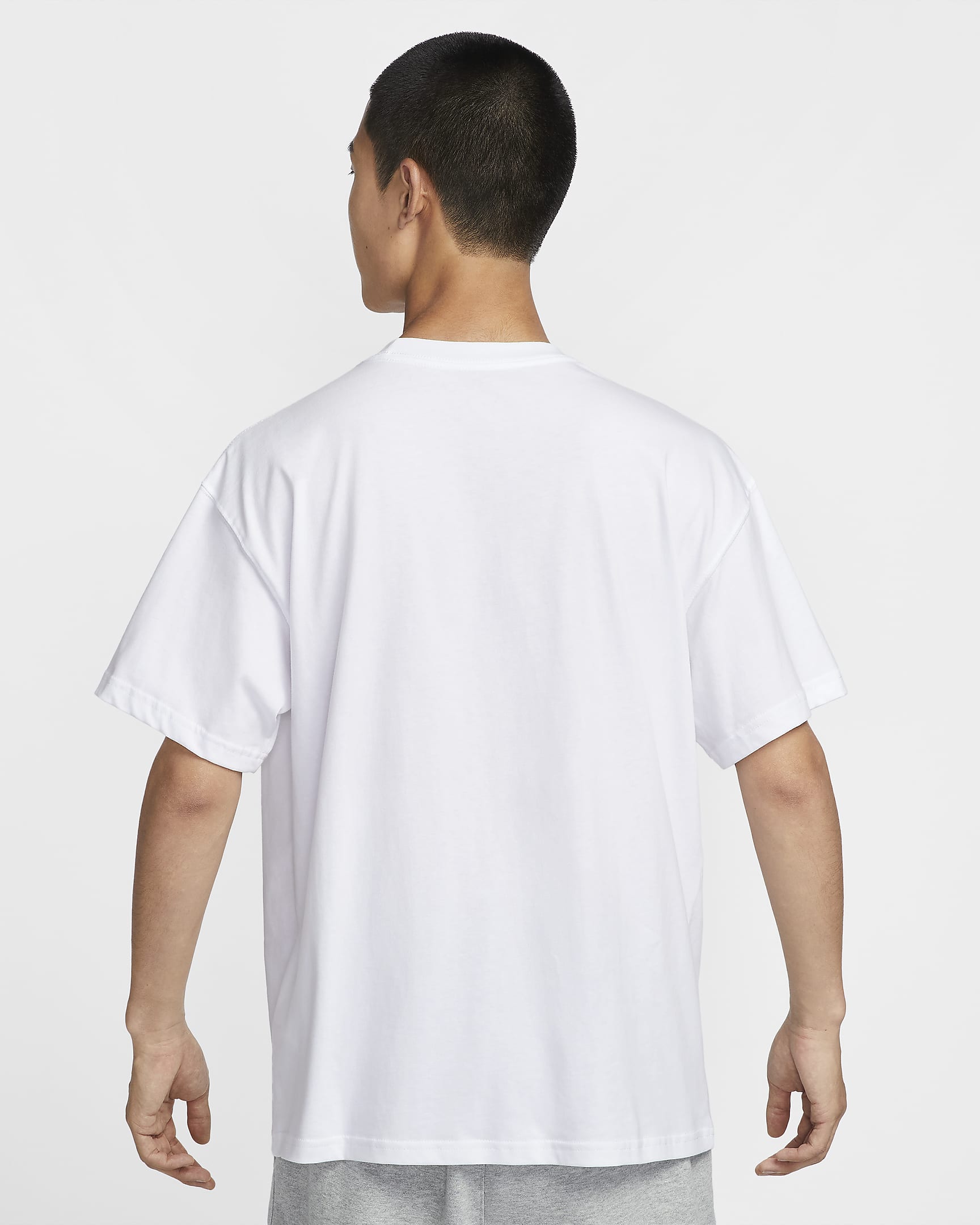 Nike Men's Max90 Basketball T-Shirt - White