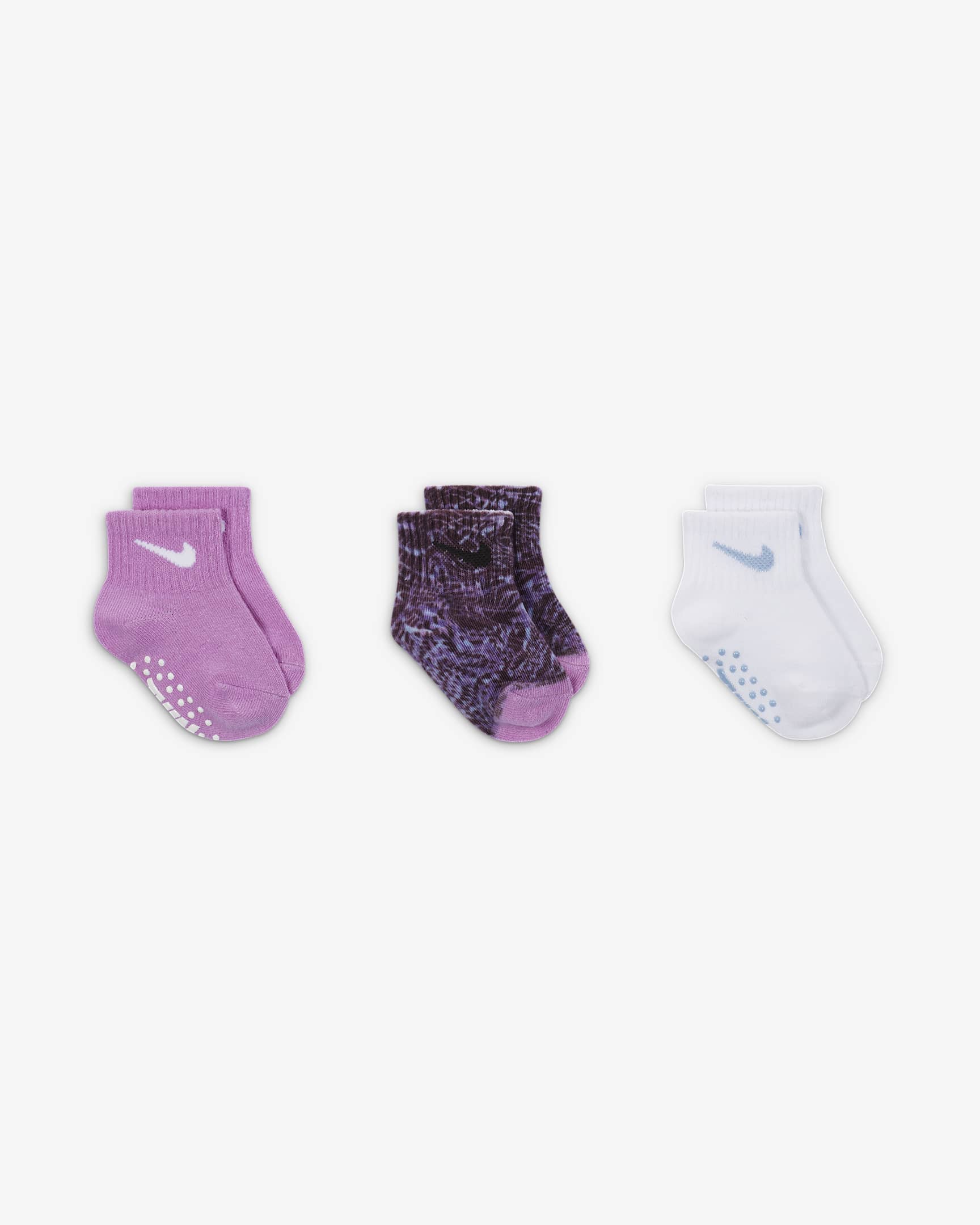 Nike Futura Baby (12-24M) Ankle Socks (3-Pack). Nike.com