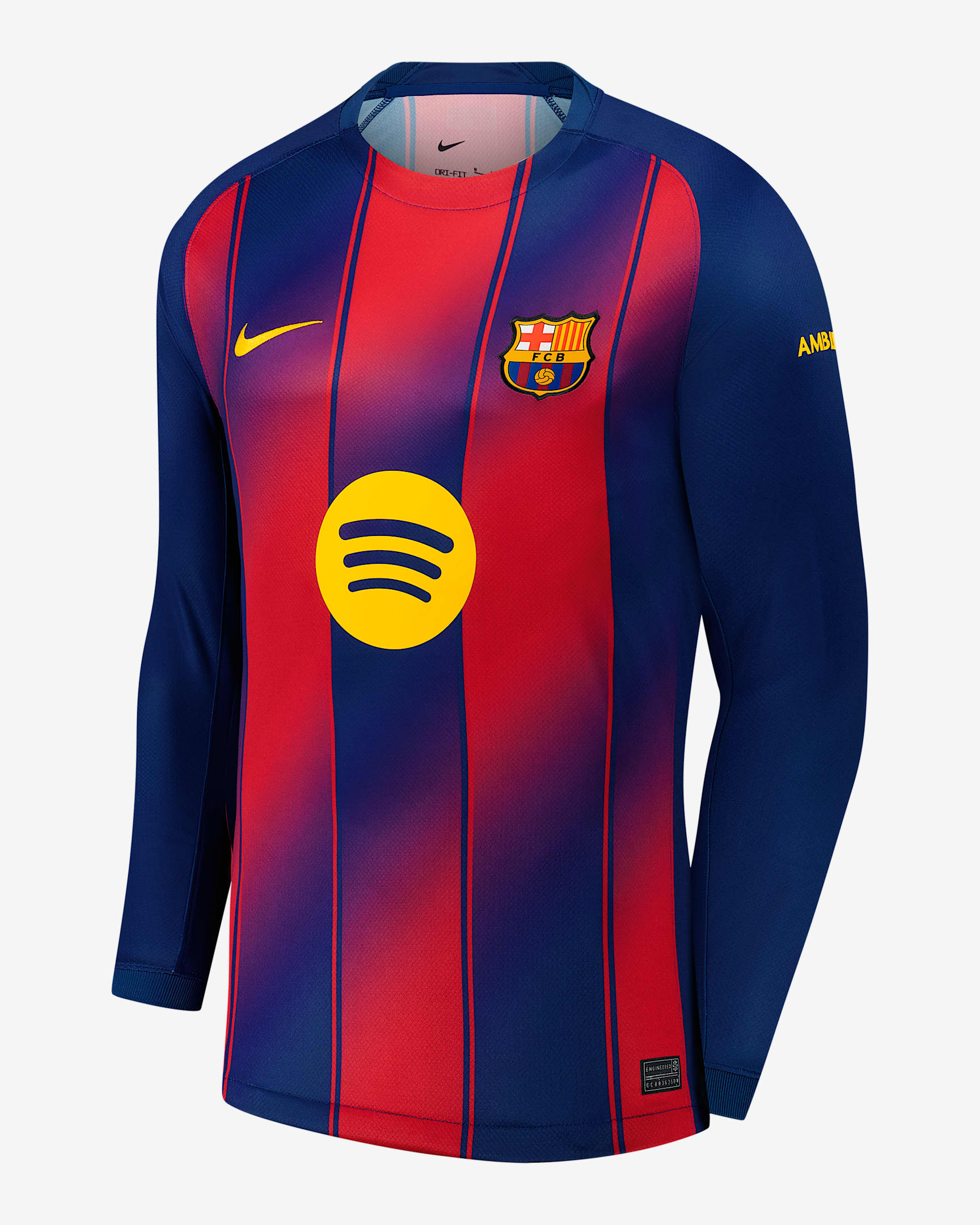 Gavi Barcelona 2025/26 Stadium Home Men's Nike Dri-FIT Soccer Jersey - Deep Royal Blue