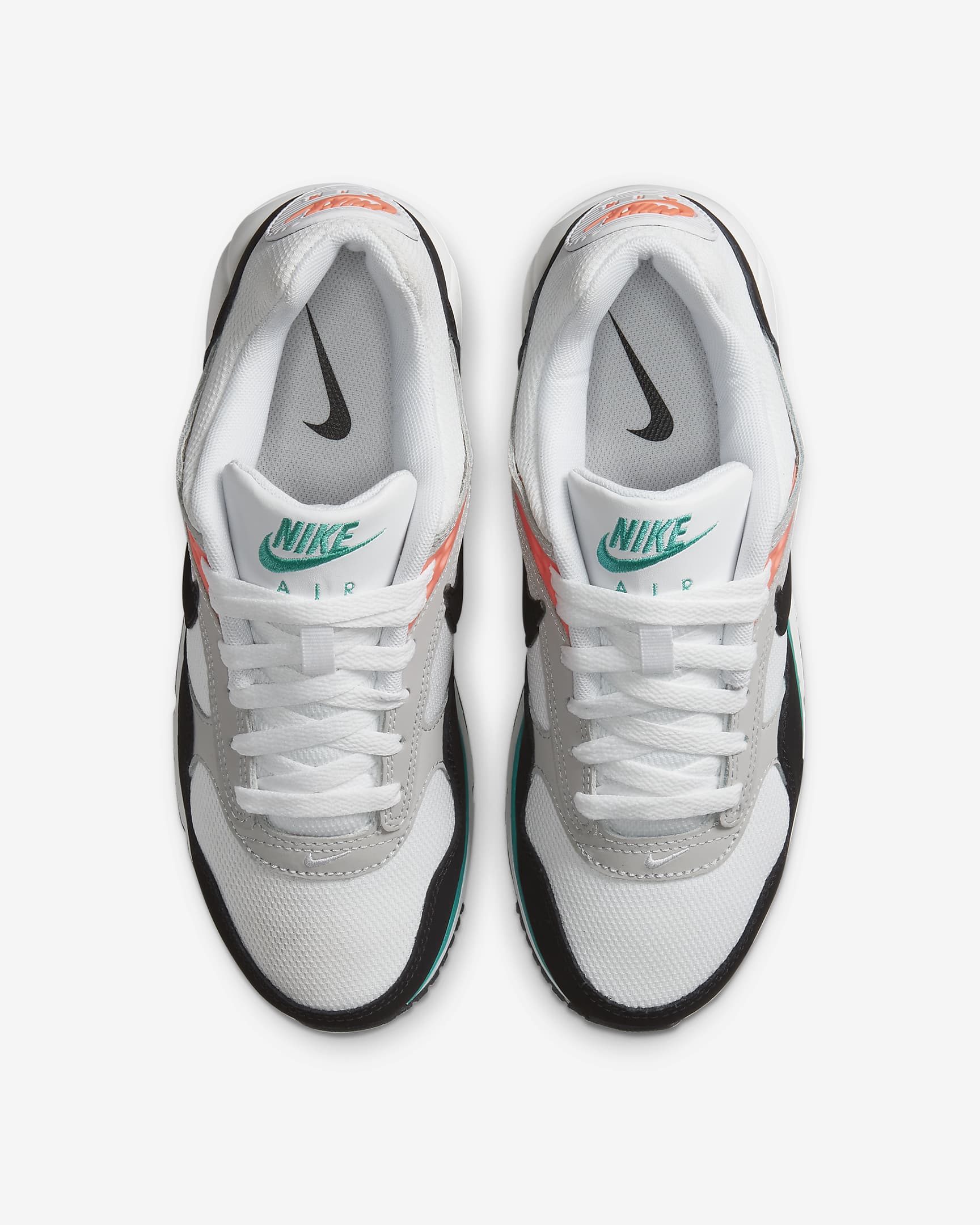 Nike Air Max Correlate Women's Shoes - White/New Green/Bright Mango/Black