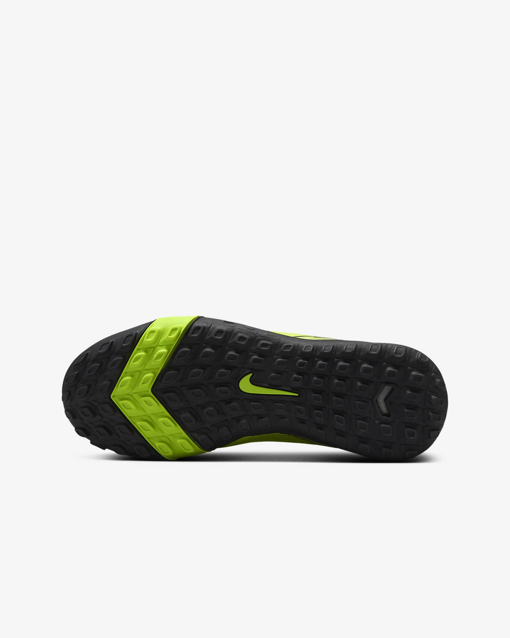 Nike Jr. Mercurial Vapor 16 Academy Younger/Older Kids' TF Low-Top Football Shoes - Volt/Black