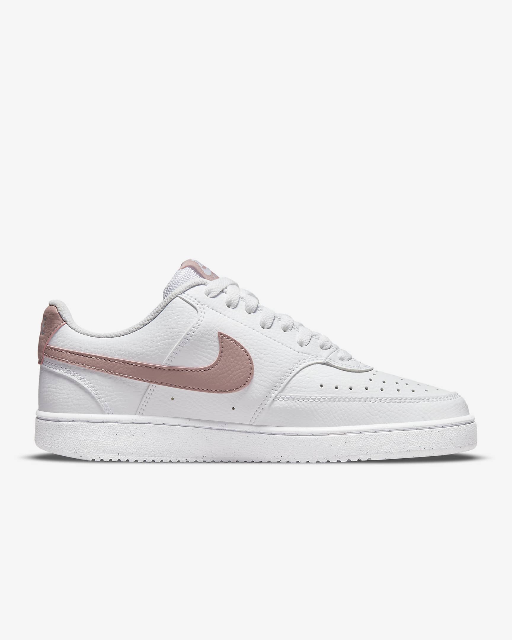 Nike Court Vision Low Next Nature Women's Shoes - White/Pink Oxford