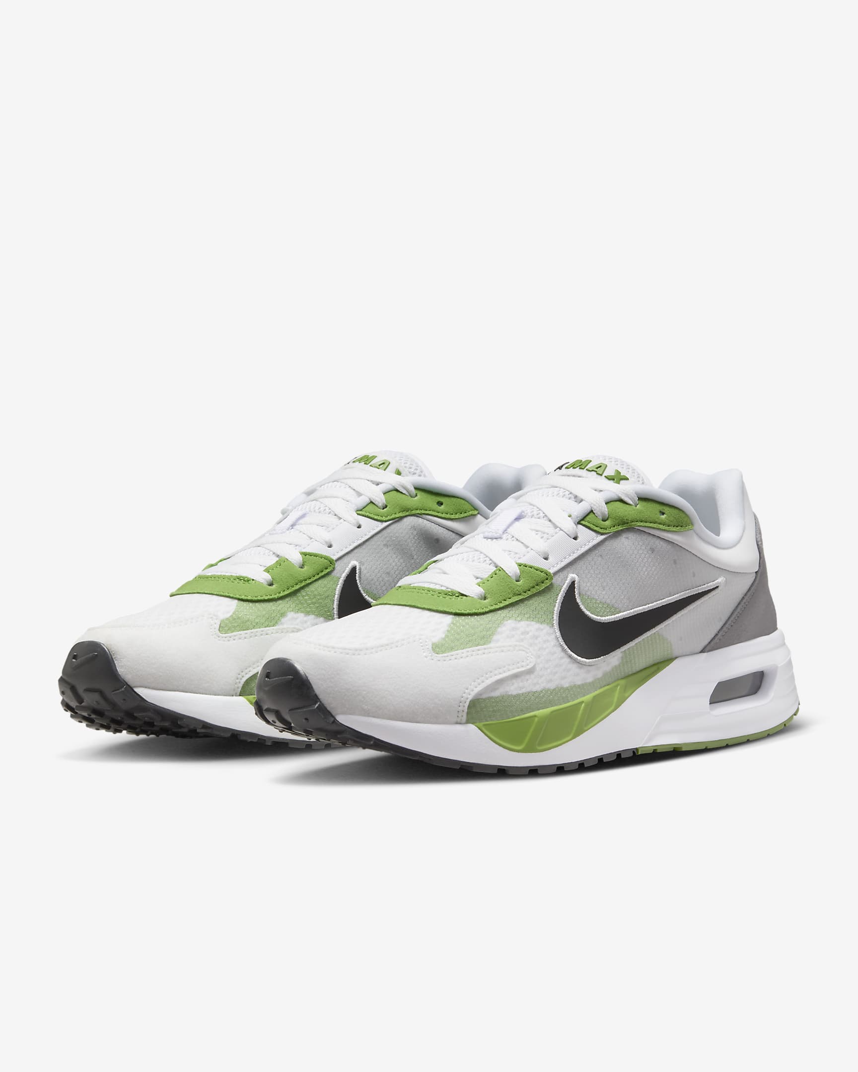 Nike Air Max Solo Men's Shoes - White/Chlorophyll/Smoke Grey/Black