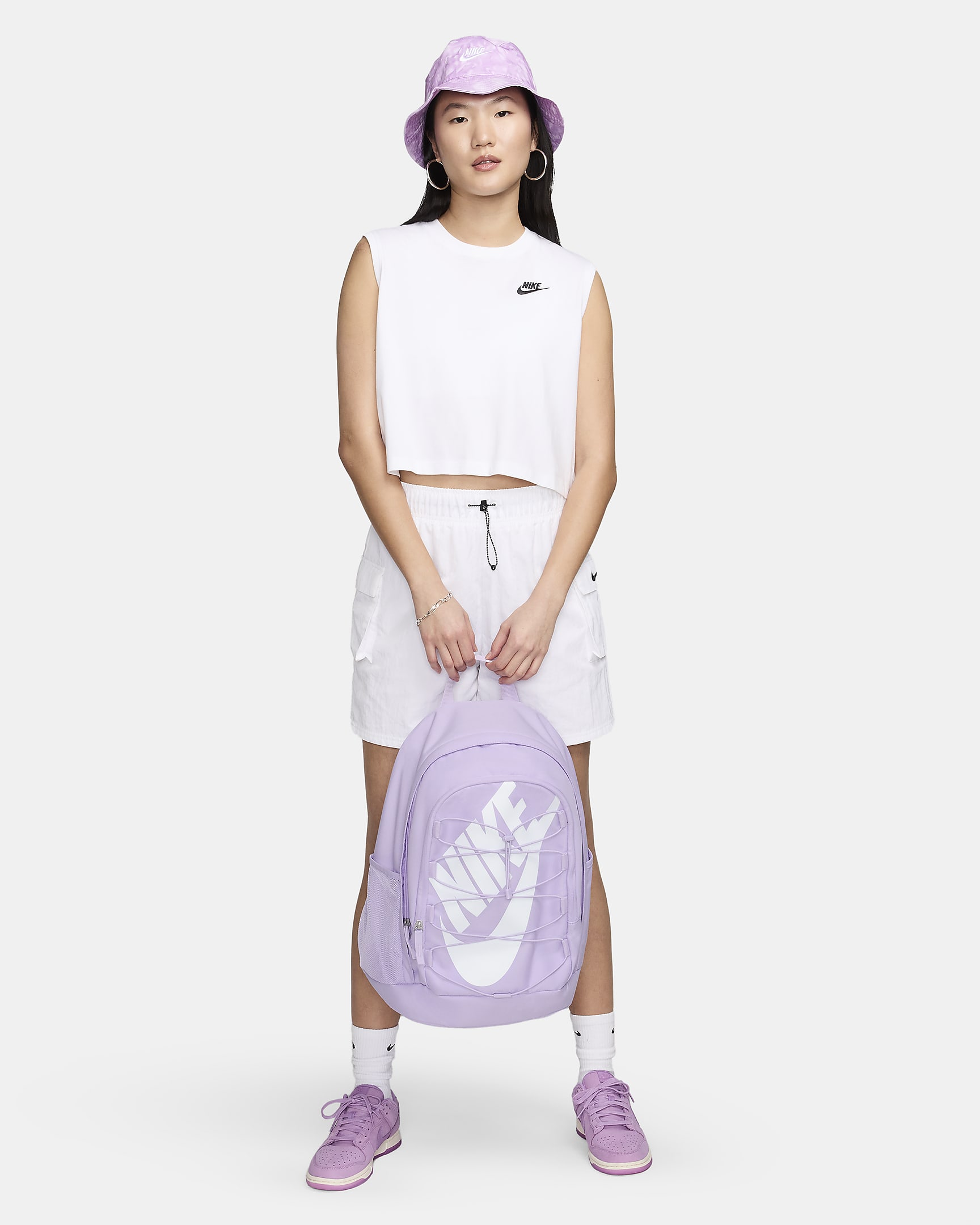 Nike Hayward Backpack (26L) - Lilac Bloom/Lilac Bloom/White