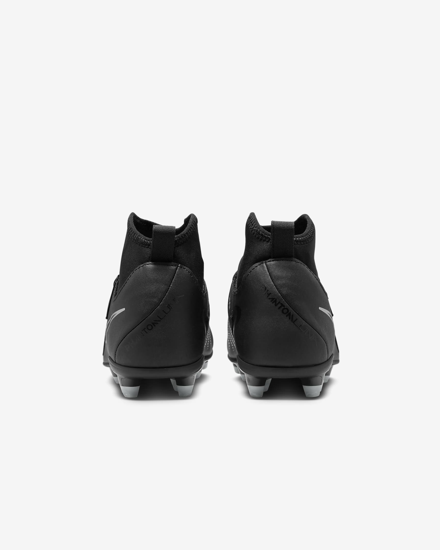 Chaussure de foot à crampons montante multi-surfaces Nike Jr. Phantom Luna 2 Club pour enfant/ado - Noir/Noir