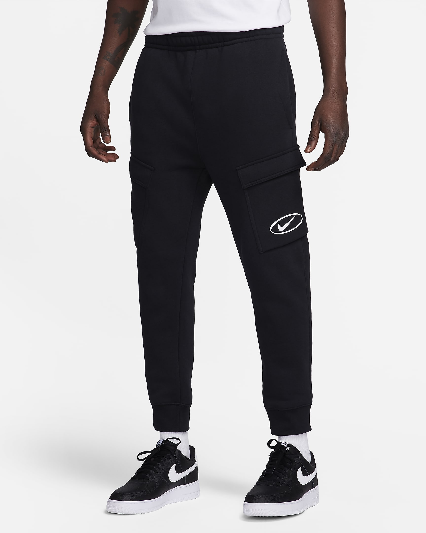 Nike Sportswear Men's Fleece Cargo Trousers. Nike UK