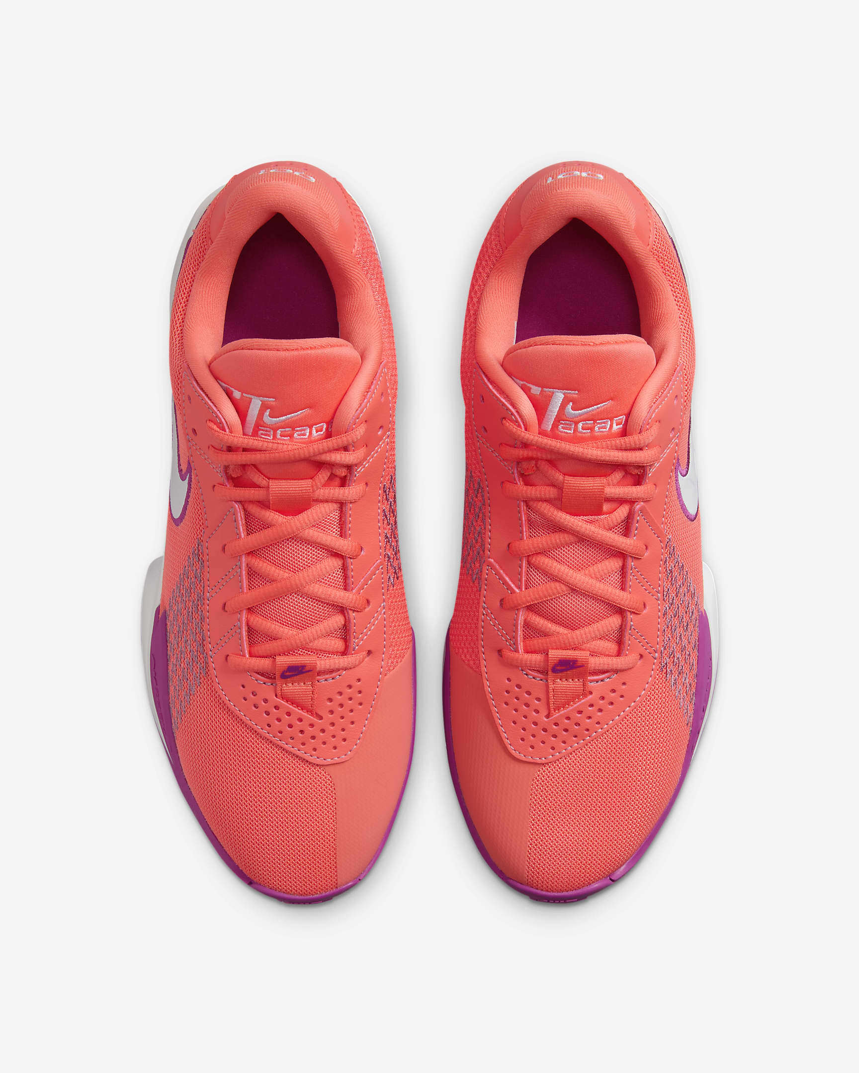 Nike G.T. Cut Academy Zapatillas de baloncesto - Light Wild Mango/Hot Fuchsia/Plum Dust/Blanco