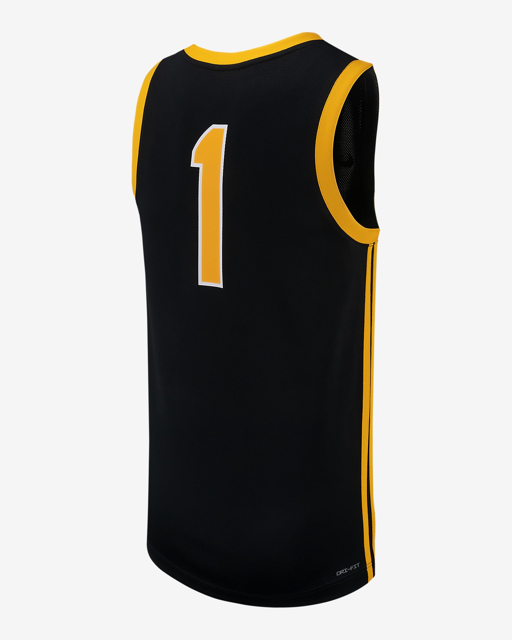 Jersey de básquetbol universitario Nike Replica para hombre Pitt - Negro