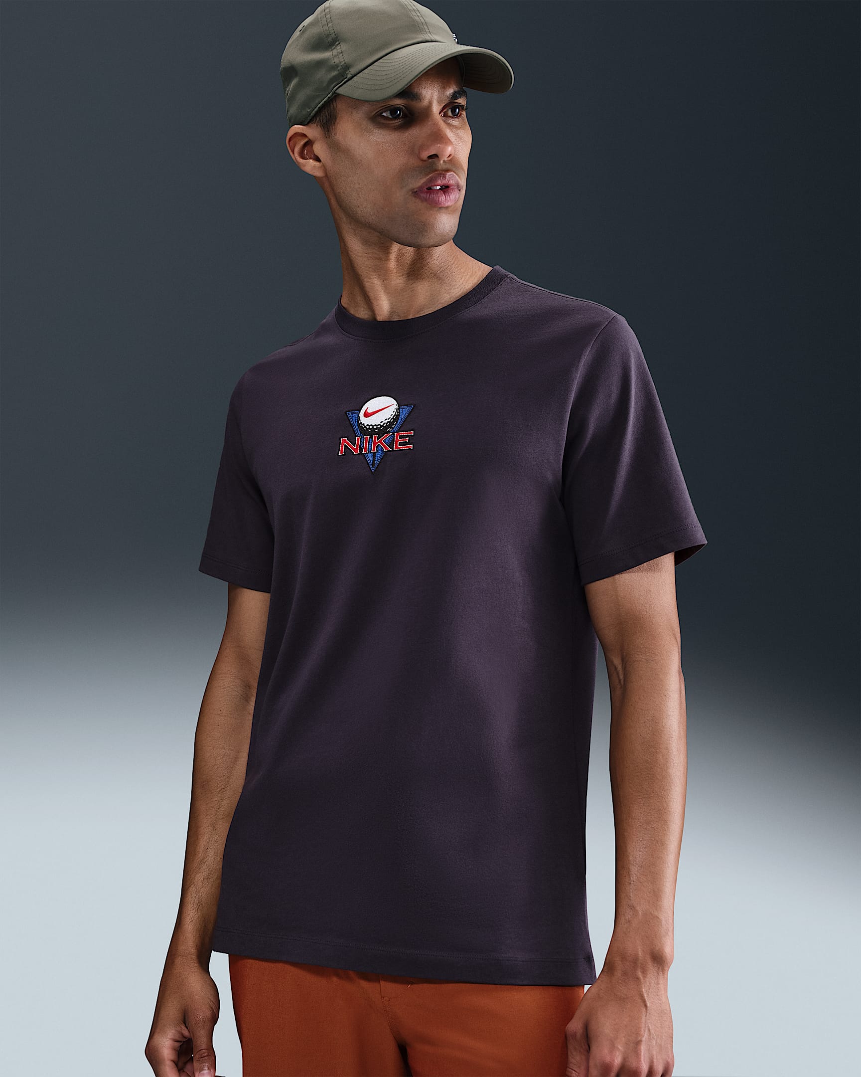 Nike Golf-T-Shirt für Herren - Cave Purple