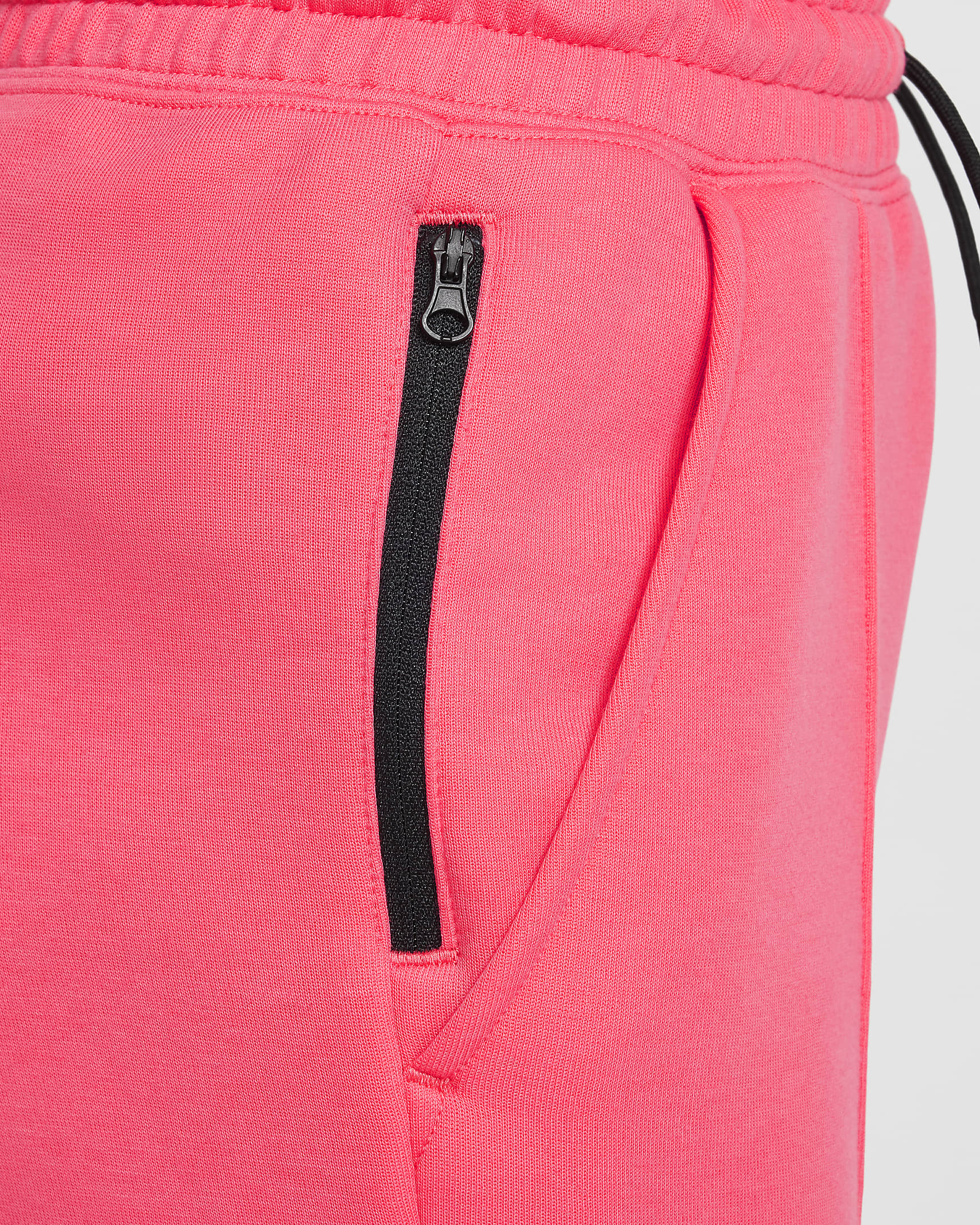 Nike Sportswear Tech Fleece Big Kids' (Girls') Joggers - Aster Pink/Black/Black