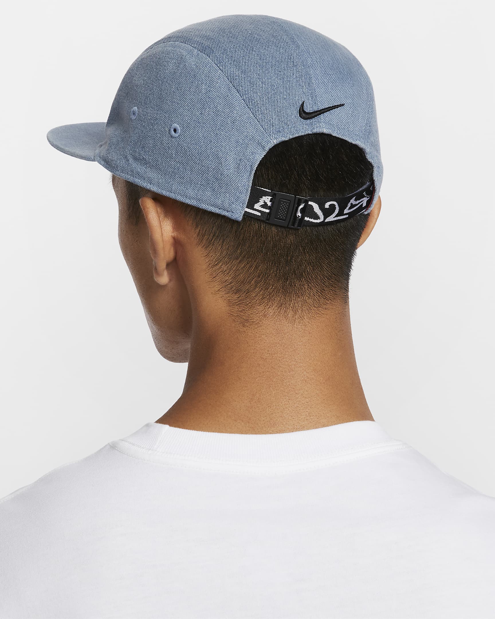 Japan Fly Nike Dri-FIT Denim Cap - Ashen Slate/Team Red/Black