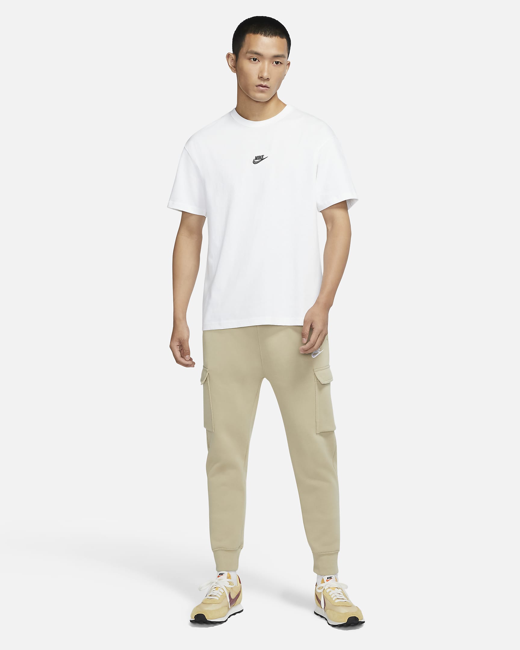 Nike Sportswear Premium Essentials Men's T-Shirt - White/White
