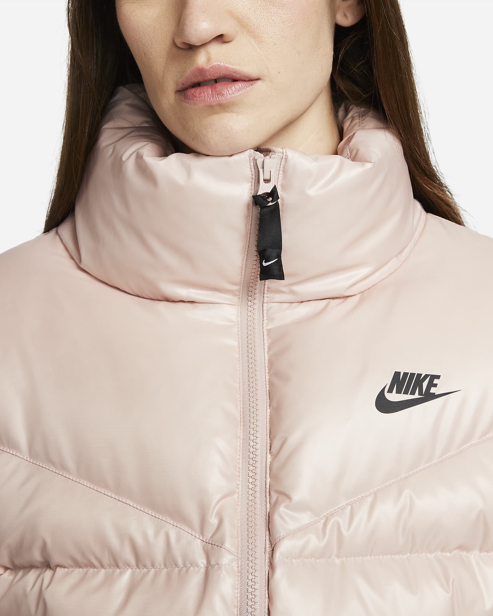 Nike Sportswear Therma-FIT City Series Women's Jacket - Pink Oxford/Black