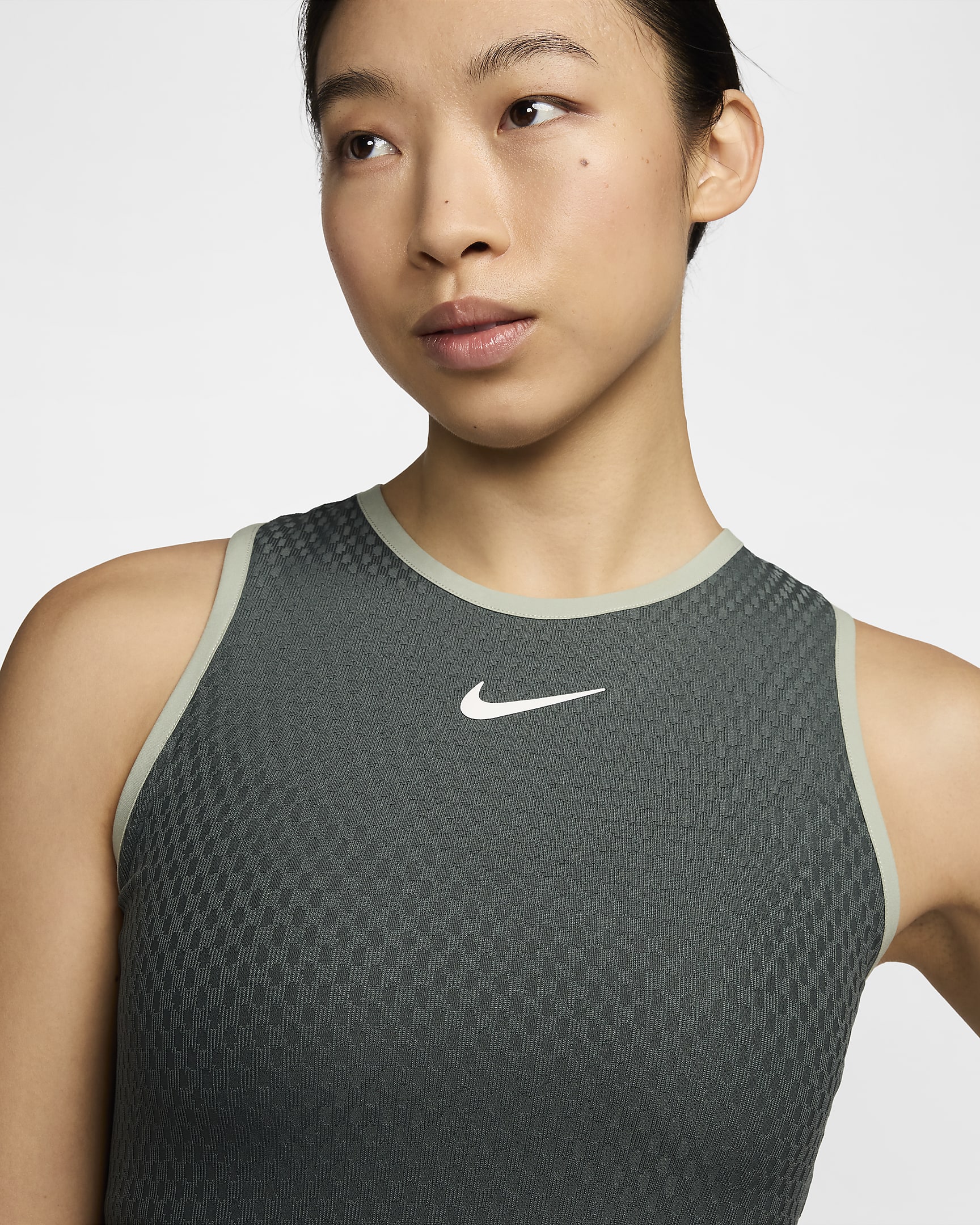 NikeCourt Slam Women's Tank Top - Vintage Green/Jade Horizon/Jade Horizon/White