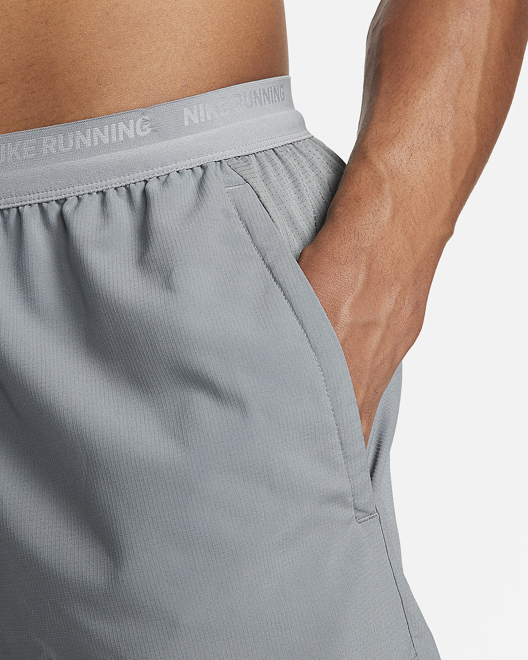 Nike Stride Men's DriFIT 7" Unlined Running Shorts.