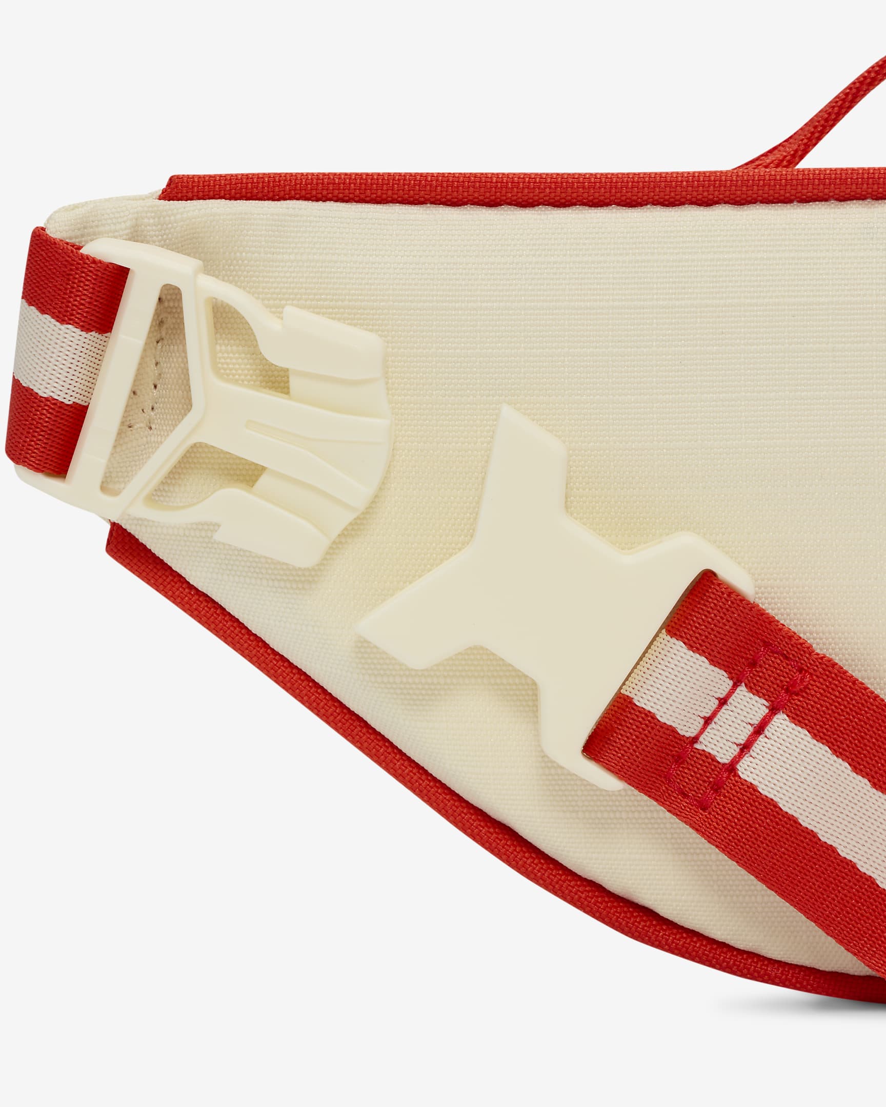 Nike Heritage Retro Fanny Pack (Small, 1L) - Coconut Milk/Picante Red/Coconut Milk