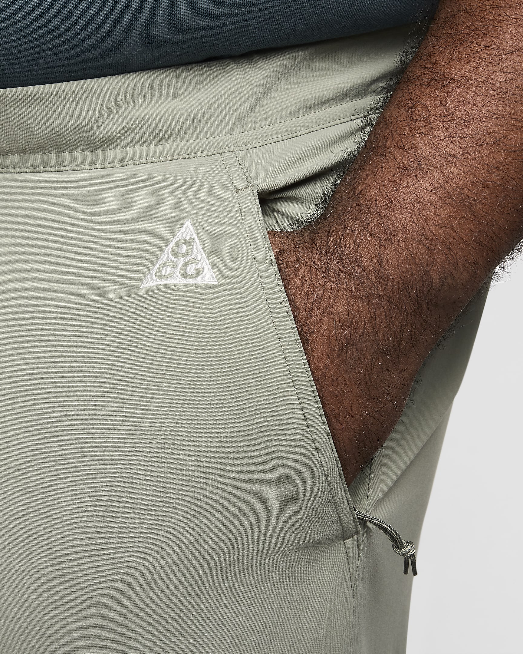 Nike ACG Pantalones de senderismo con protección UV - Hombre - Dark Stucco/Vintage Green/Summit White