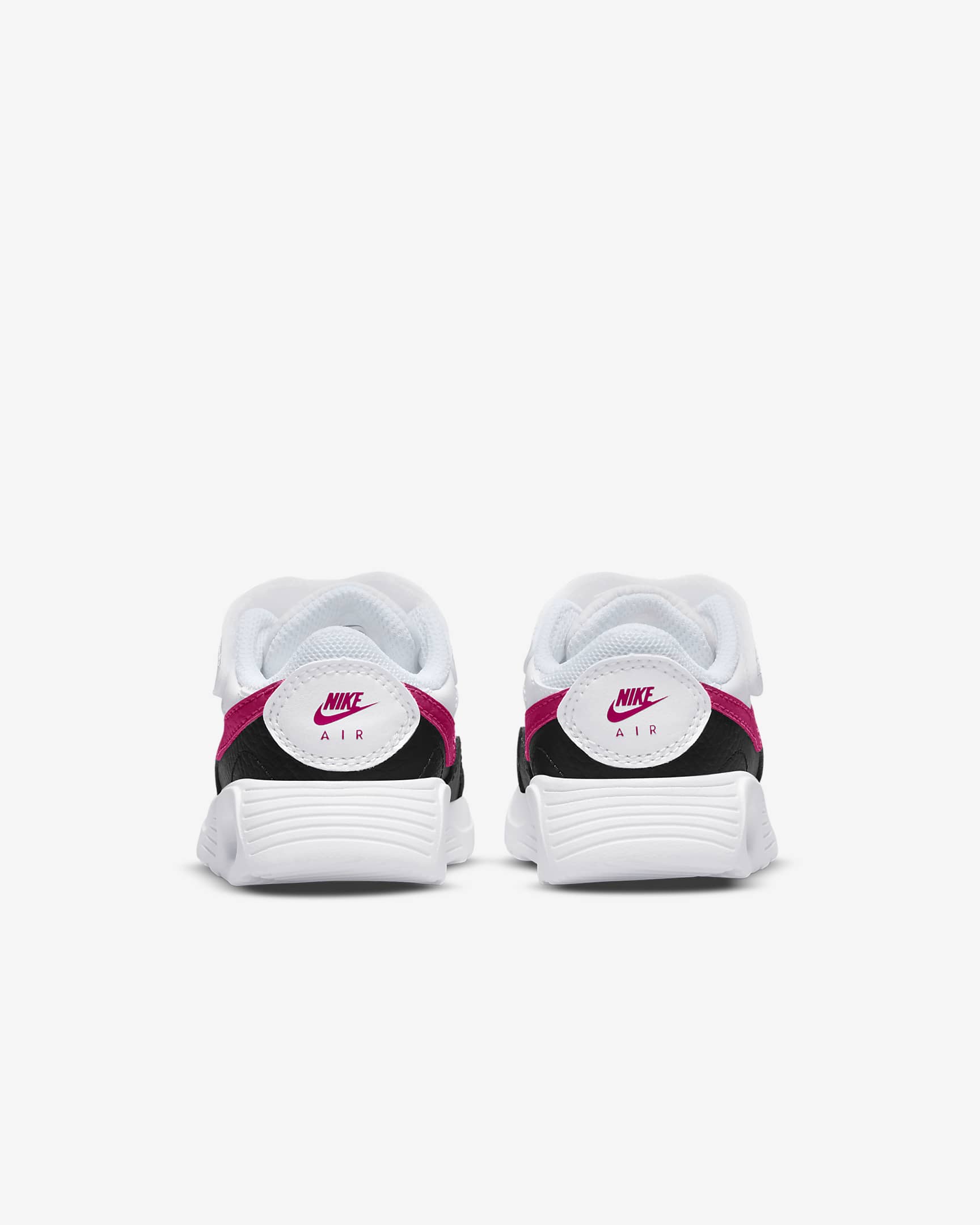 Tenis para bebé e infantil Nike Air Max SC - Platino puro/Blanco/Sombrío apagado/Rosa óptimo