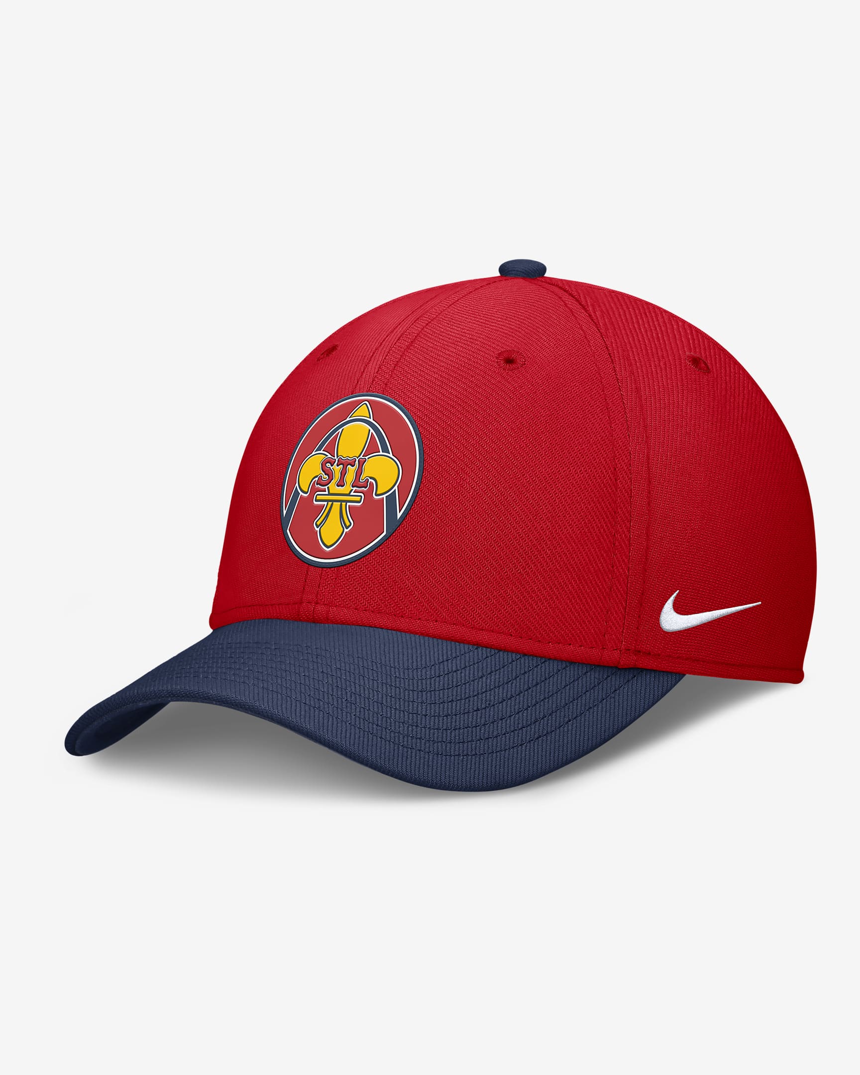 St. Louis Cardinals City Connect Swoosh Men's Nike Dri-FIT MLB Hat - Red