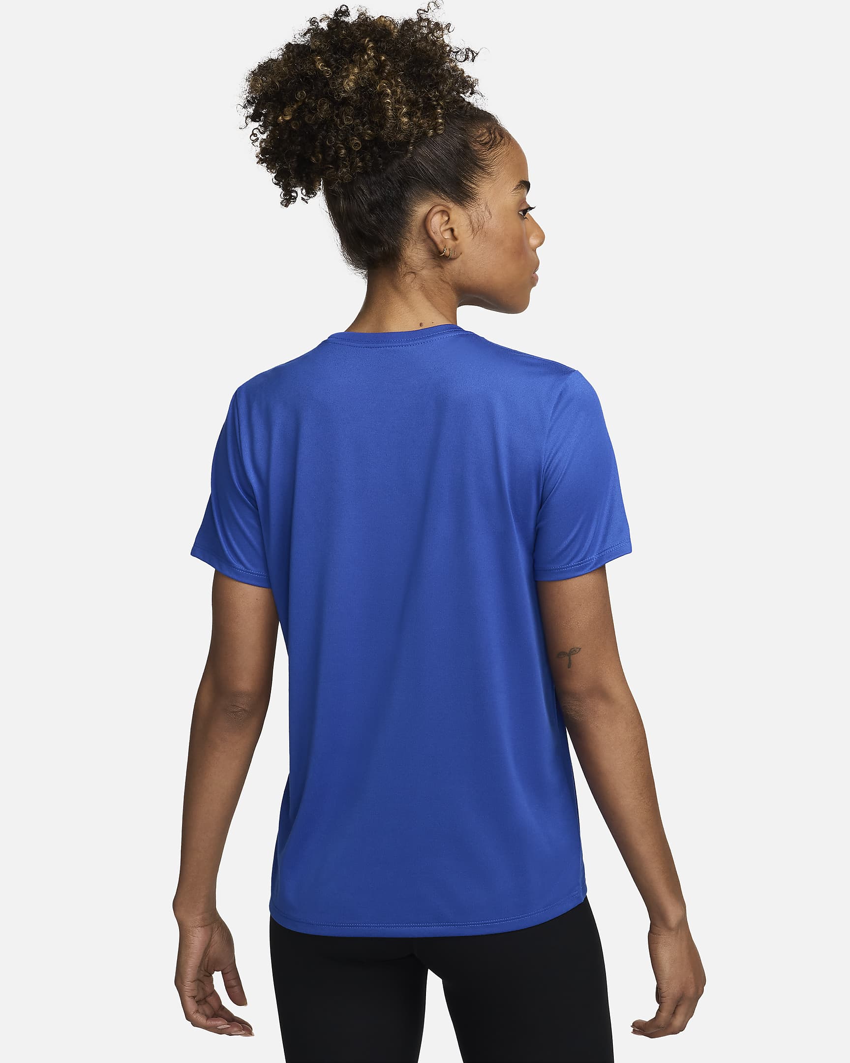 Nike Dri-FIT Women's Softball T-Shirt - Game Royal/White