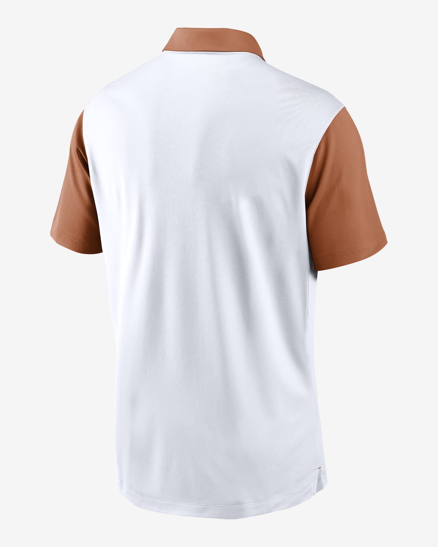 Polo universitario Nike Dri-FIT para hombre Texas Longhorns Primetime Campus Vapor - Blanco