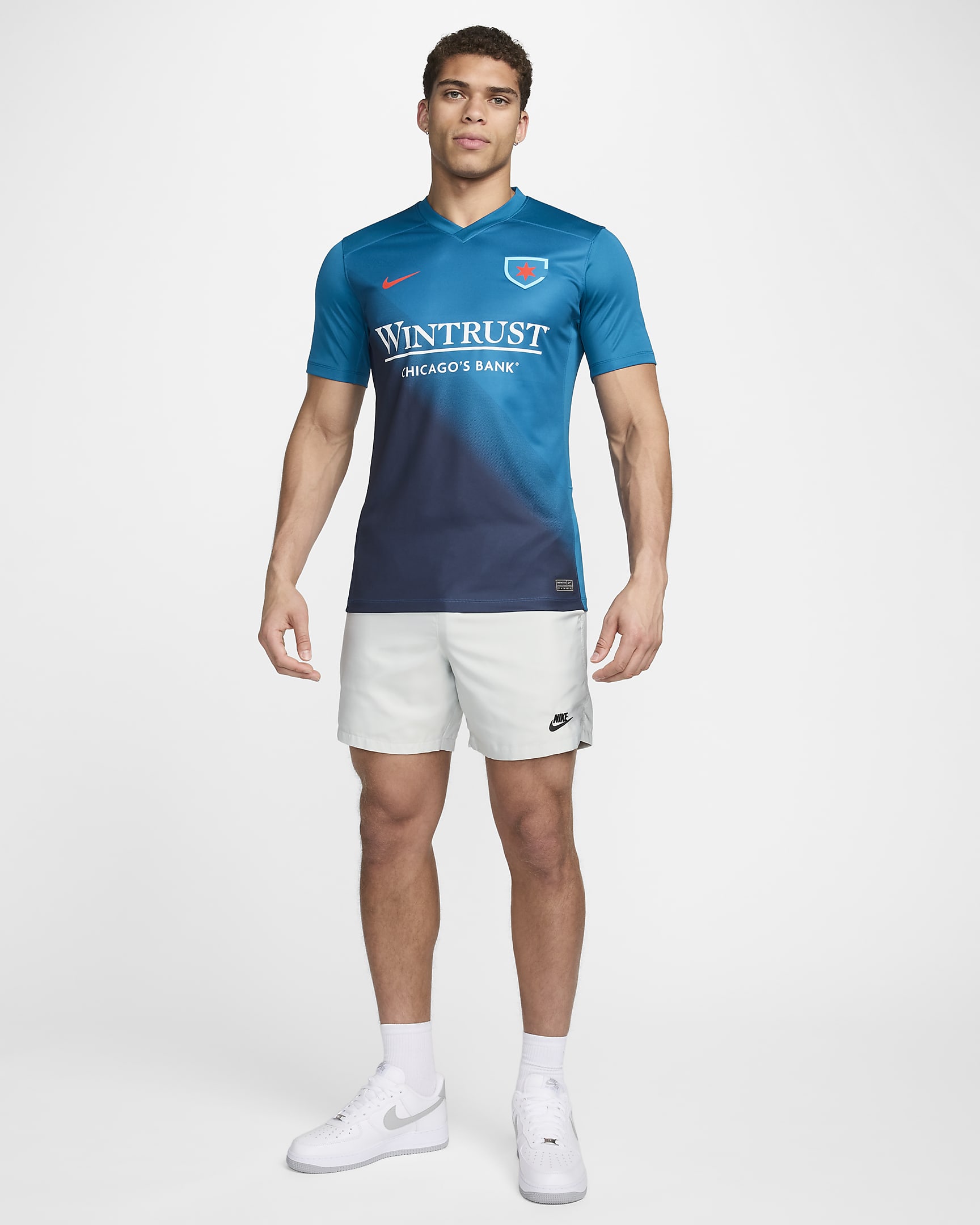 Jersey Nike Dri-FIT de la NWSL Replica para hombre Chicago Red Stars ...