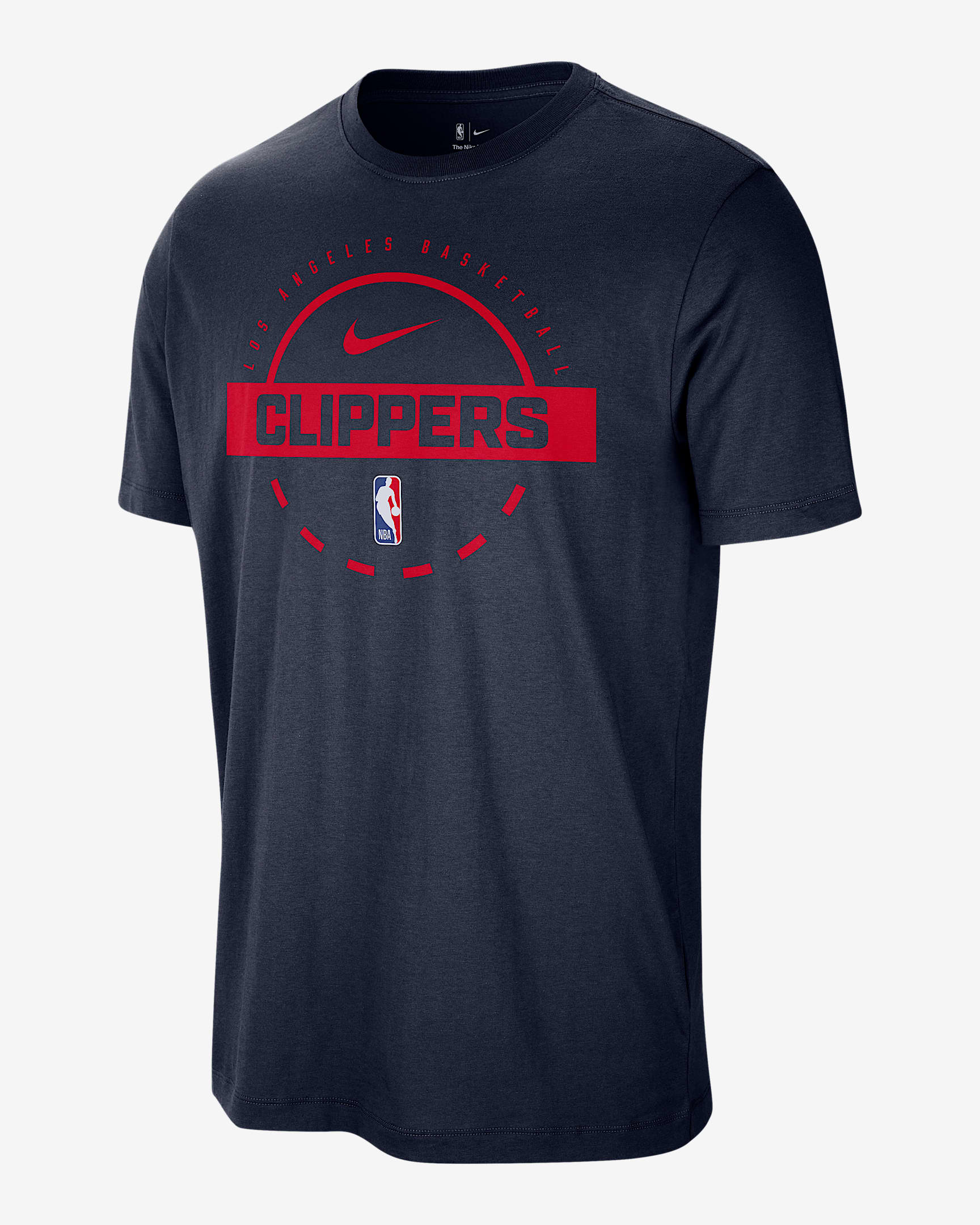 LA Clippers Men's Nike NBA Practice T-Shirt - College Navy