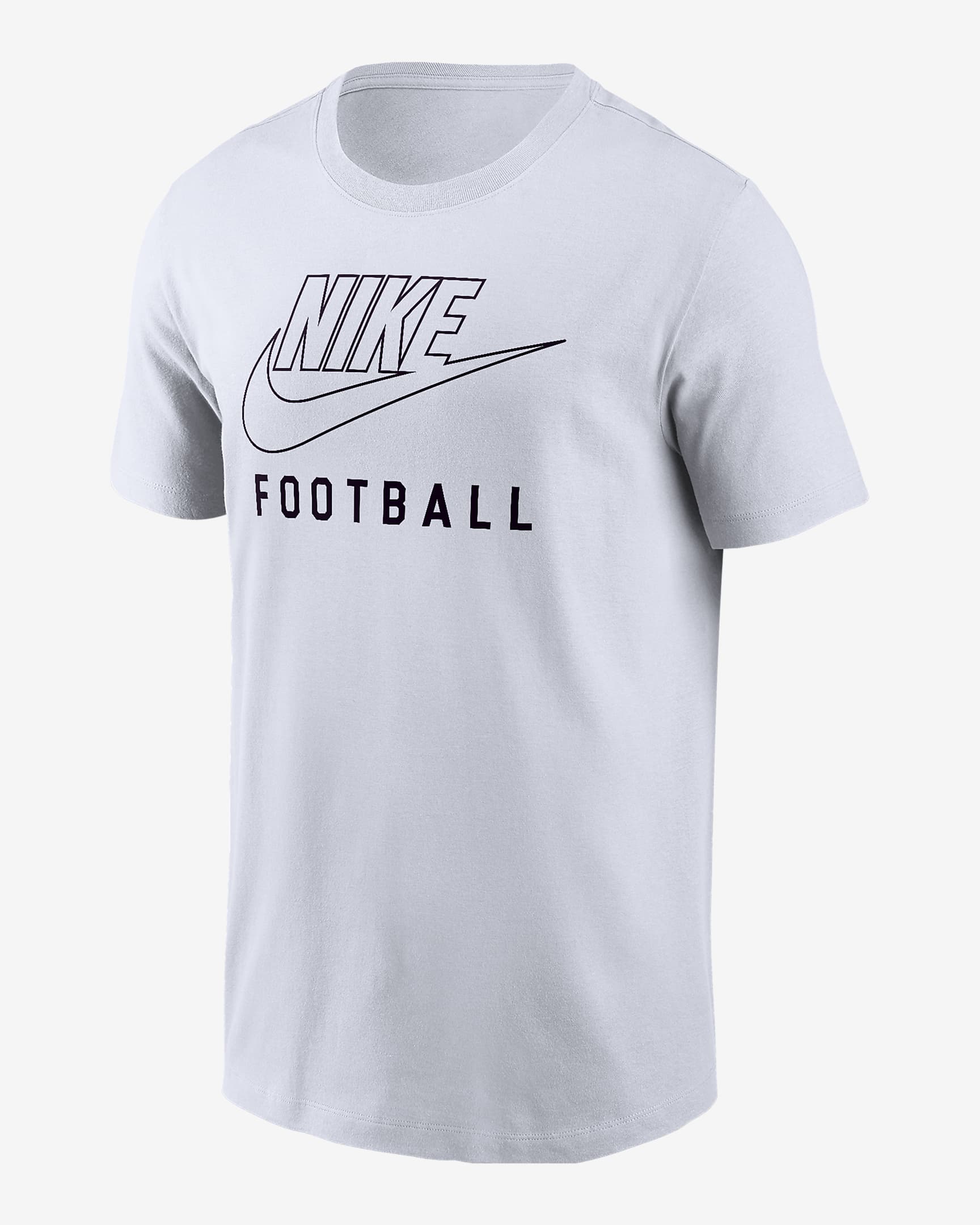 Nike Swoosh Men's Football T-Shirt - White