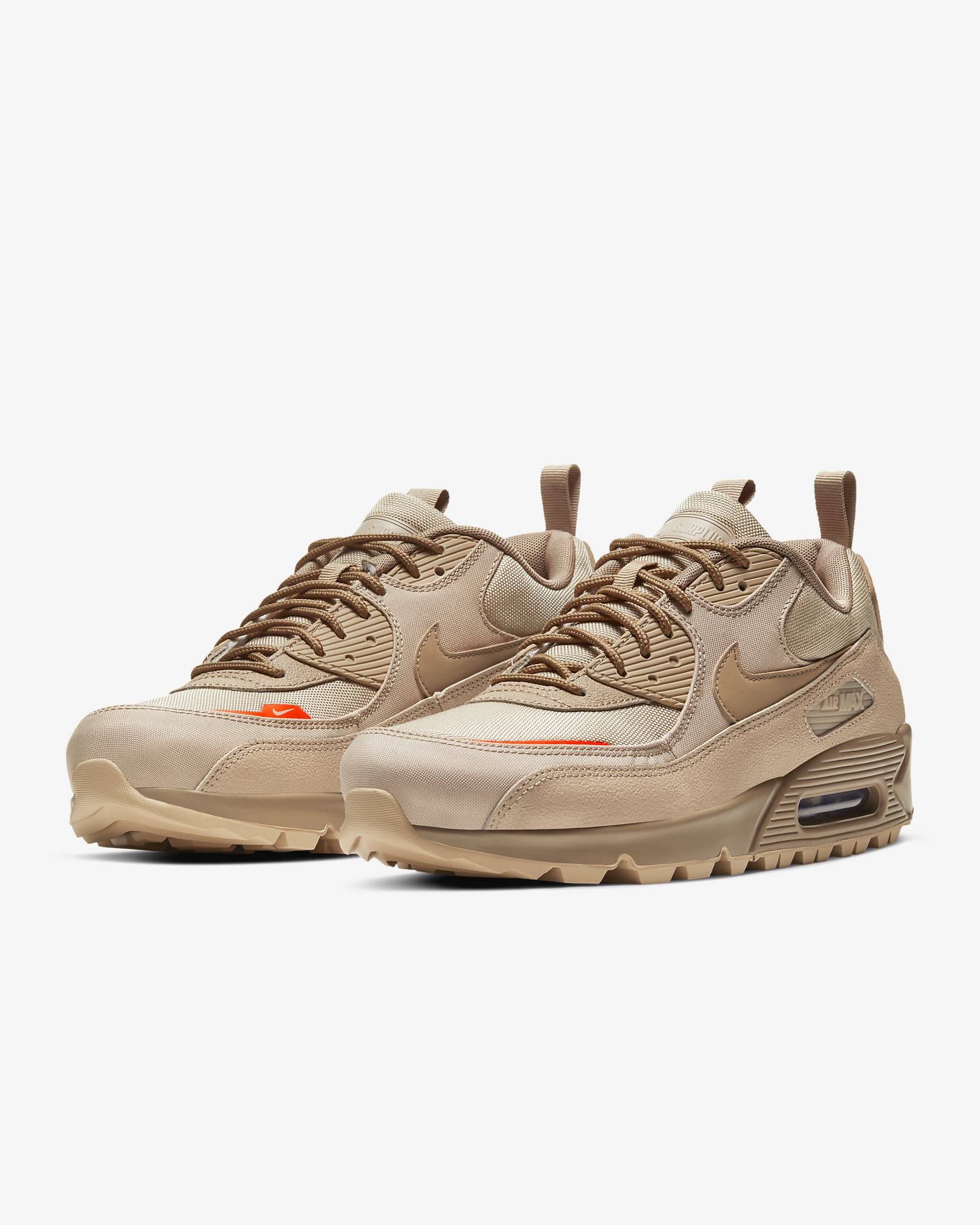 Nike Air Max 90 Surplus Men's Shoe - Desert/Safety Orange/Desert Camo