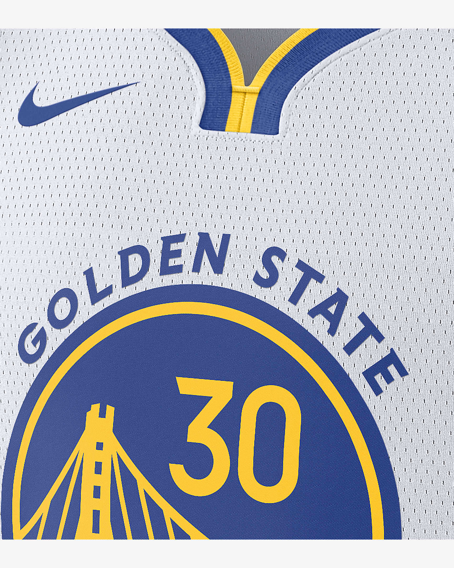 Maglia Golden State Warriors Association Edition 2023/24 Swingman Nike Dri-FIT NBA – Uomo - Bianco